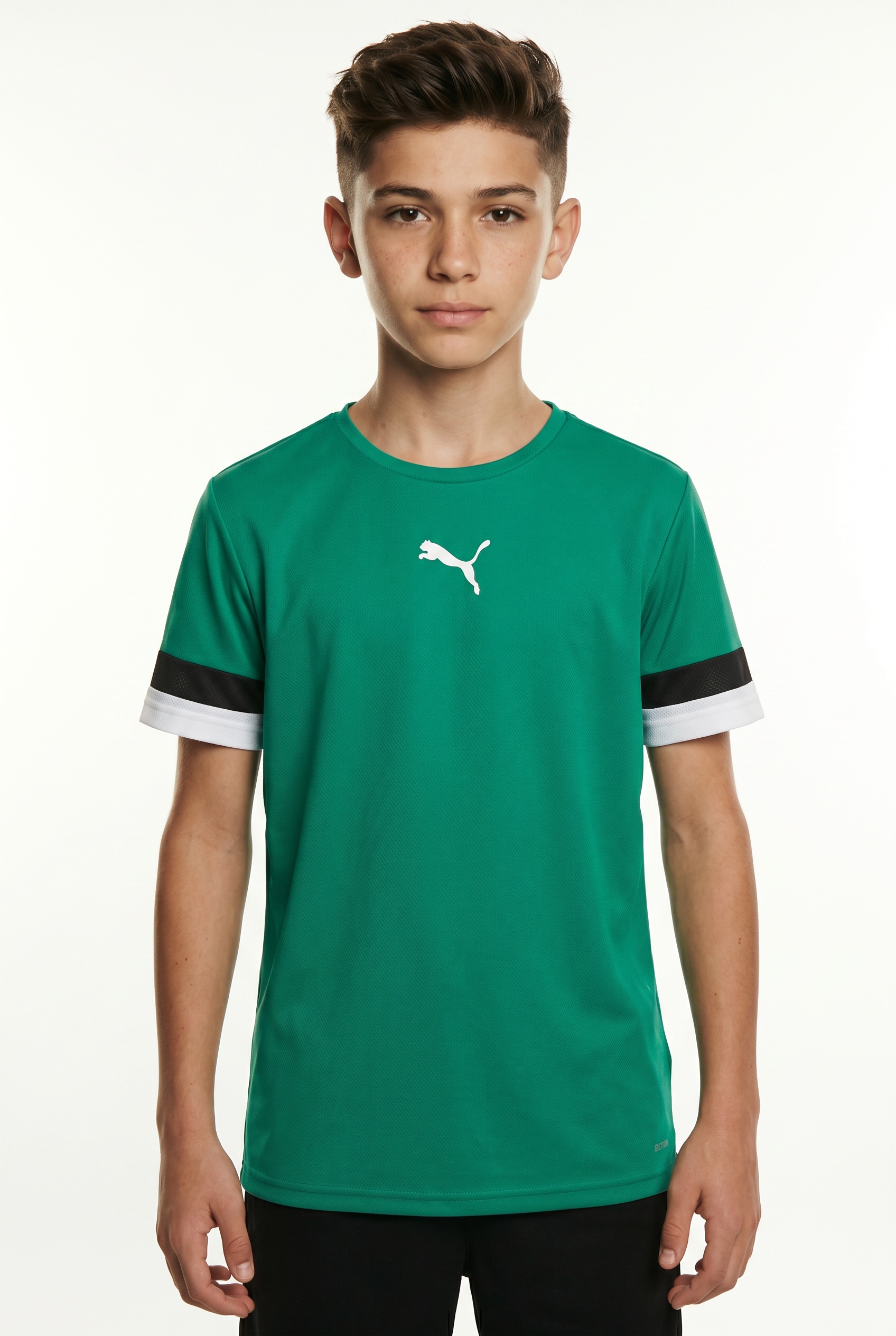 PUMA Fußballtrikot »TEAMRISE JERSEY JR« Fußball, Kurzarm, mit Rundhalsausschnitt, mit DryCELL Technologie