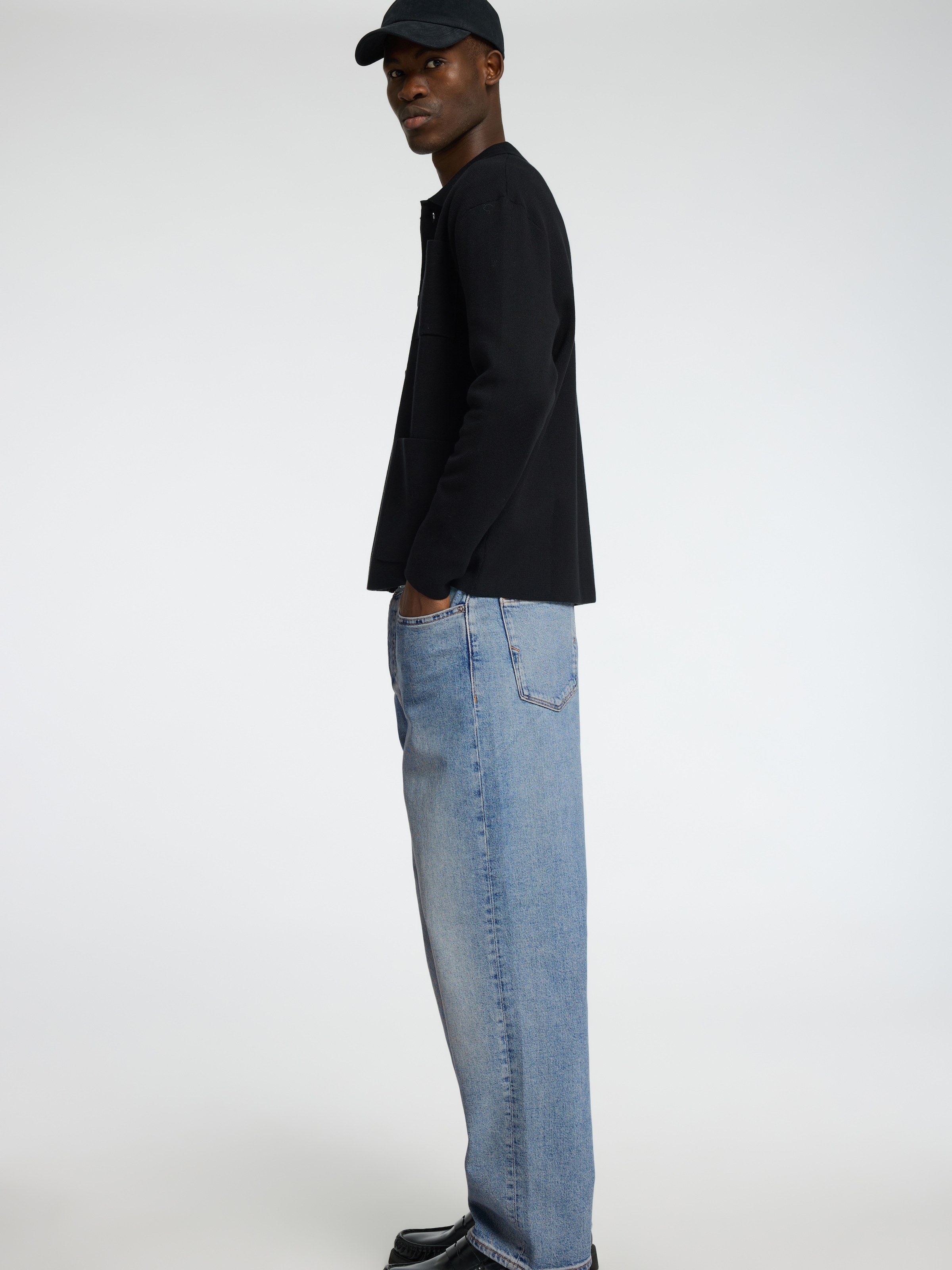SELECTED HOMME Relax-fit-Jeans »SLH220-LOOSE KOBE 3501 L.B WASH JNS NOOS«
