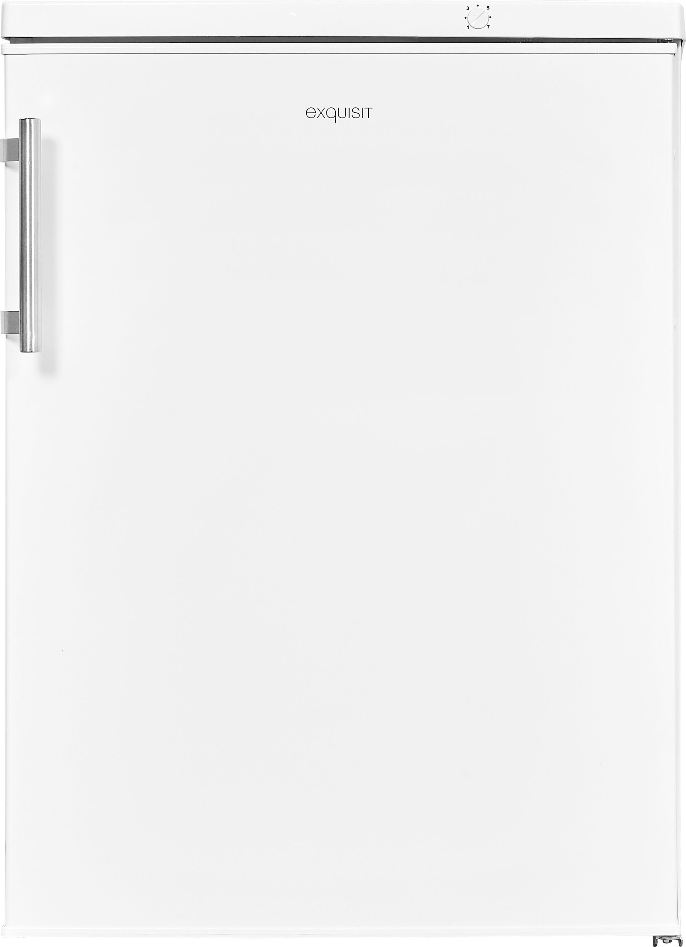 exquisit Gefrierschrank »GS18-H-170E weiss«, 85,0 cm hoch, 60,0 cm breit, 98 L Volumen, 4 Sterne Gefrieren