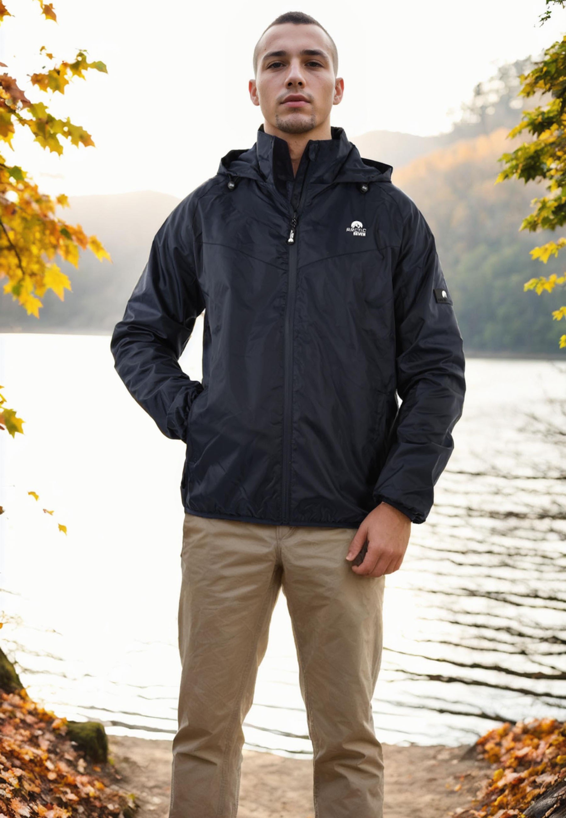 Arctic Seven Outdoorjacke »Arctic Seven Herren Regenjacke AS412«