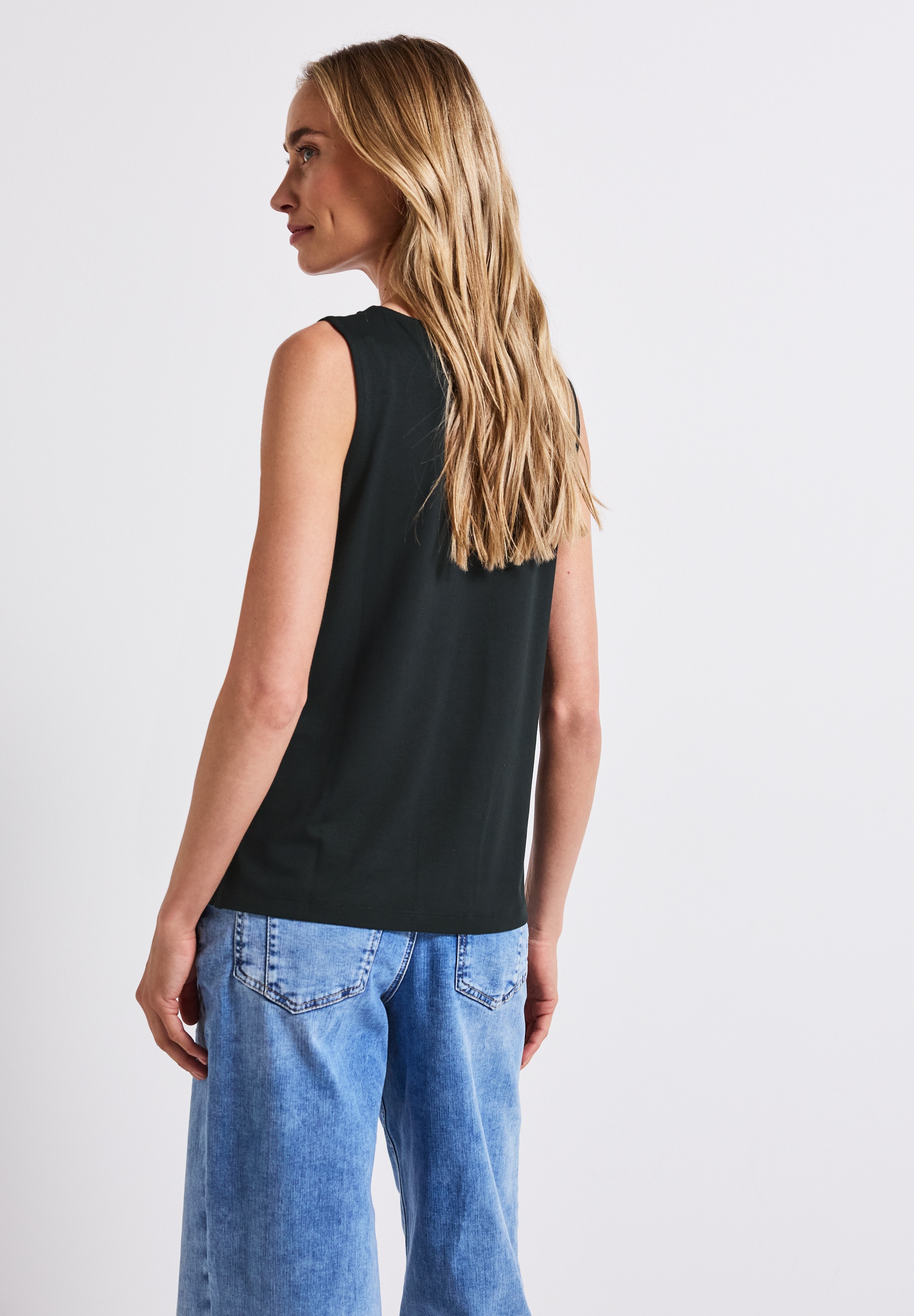 STREET ONE Shirttop, mit Cut-Out