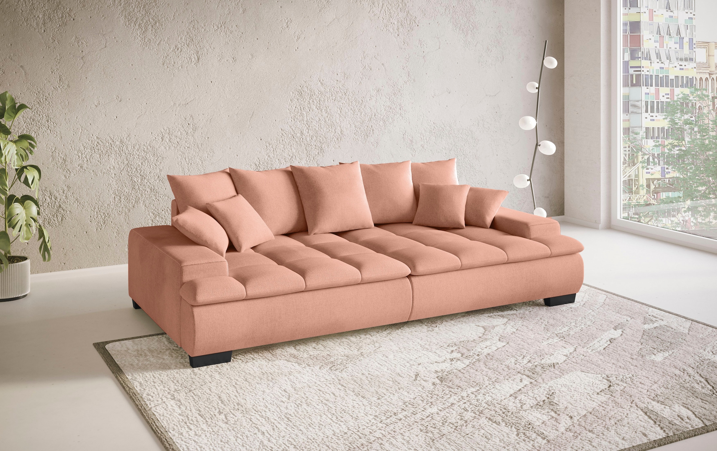 Mr. Couch Big-Sofa »Haiti II«, mit Kaltschaumpolsterung, bis 140 kg belastbar