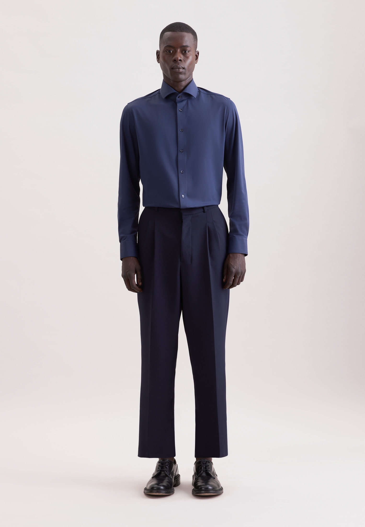 seidensticker Businesshemd »Schwarze Rose« X-Slim 1/1 Kentkragen Uni