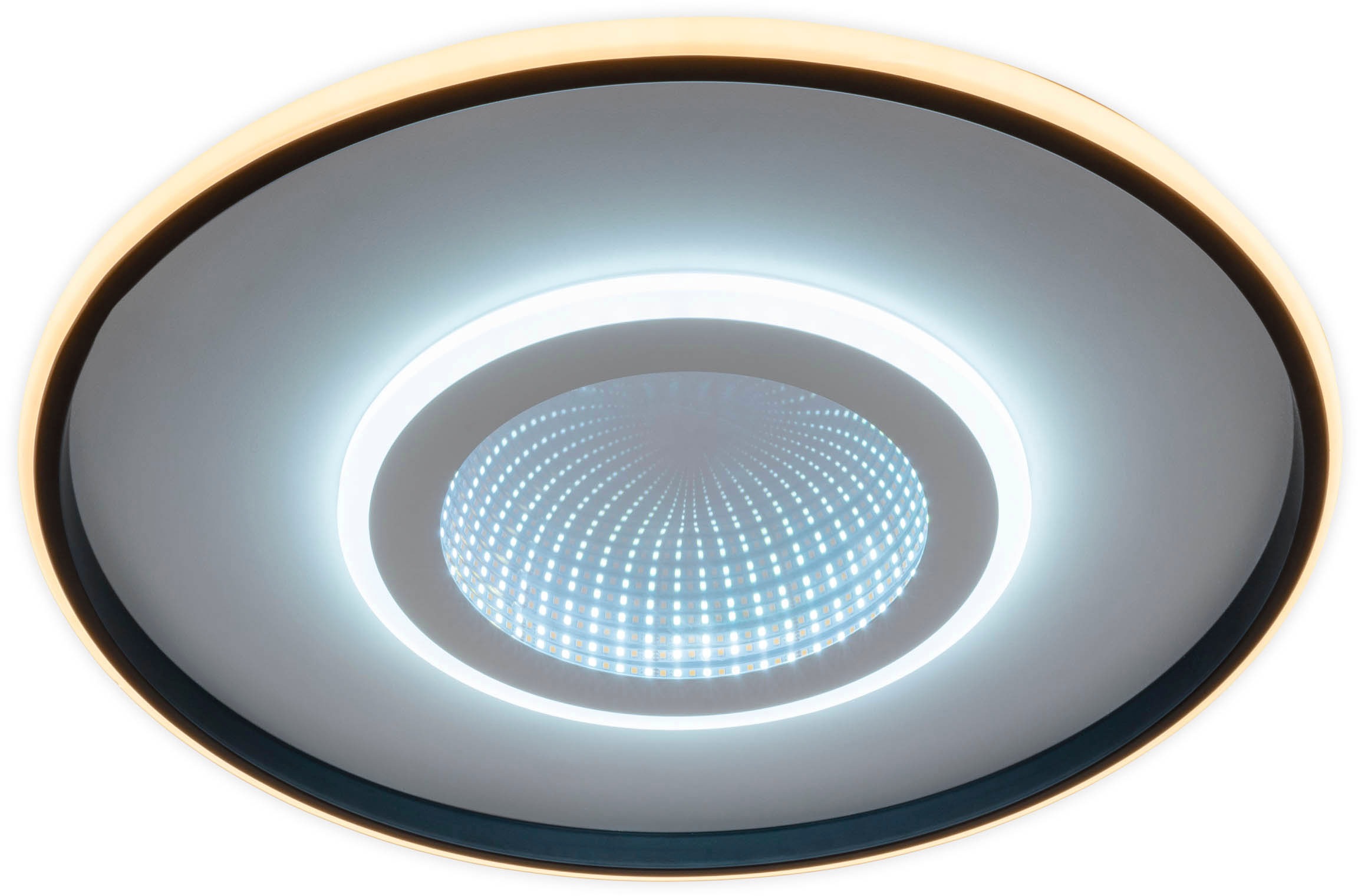 my home LED Deckenleuchte »Mona«, 1 flammig, Leuchtmittel LED-Board | LED fest integriert, D: 50cm, dimmbar, inkl. Memory, Nachtlicht, CCT, Fernbedienung, 40W