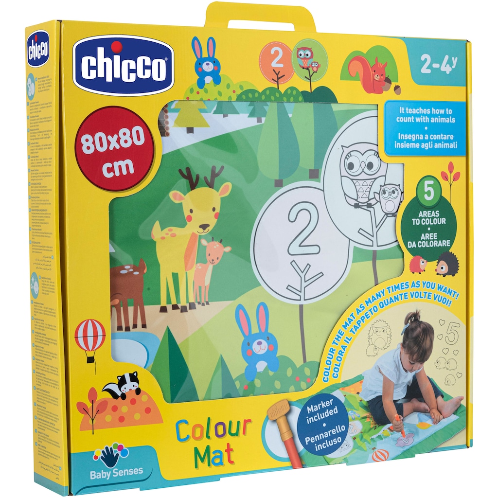 Chicco Kreativset »Bemalbare Zahlenspieldecke«