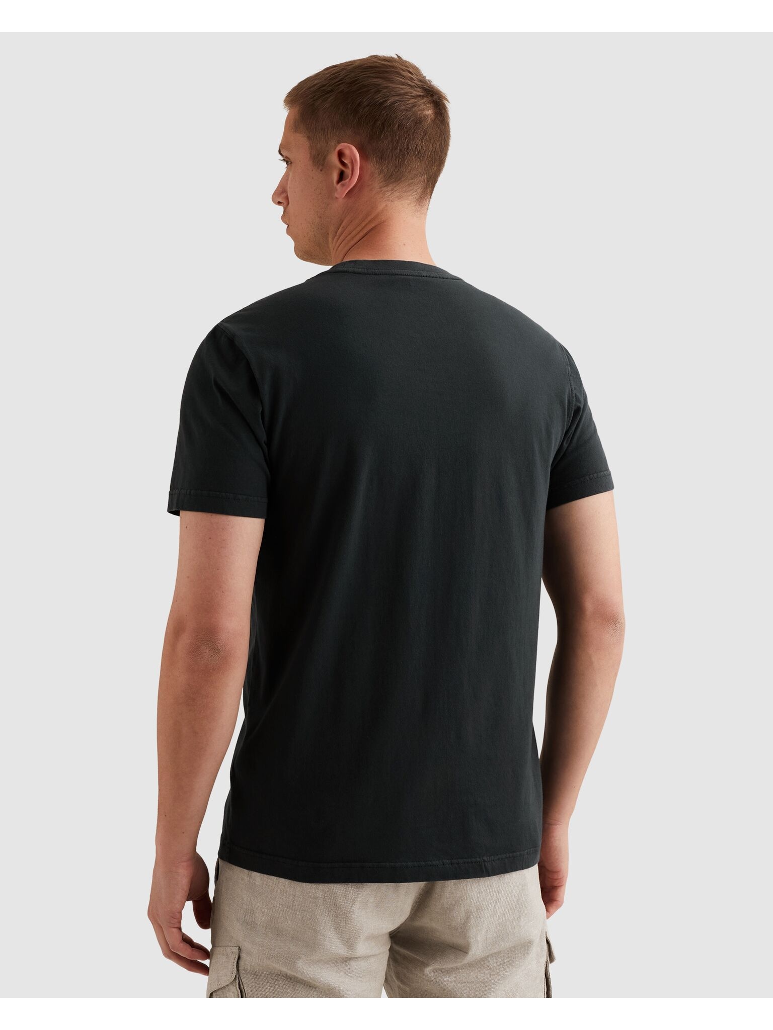 PME LEGEND T-Shirt »Short sleeve r-neck single jersey gd« mit Logo Stickerei