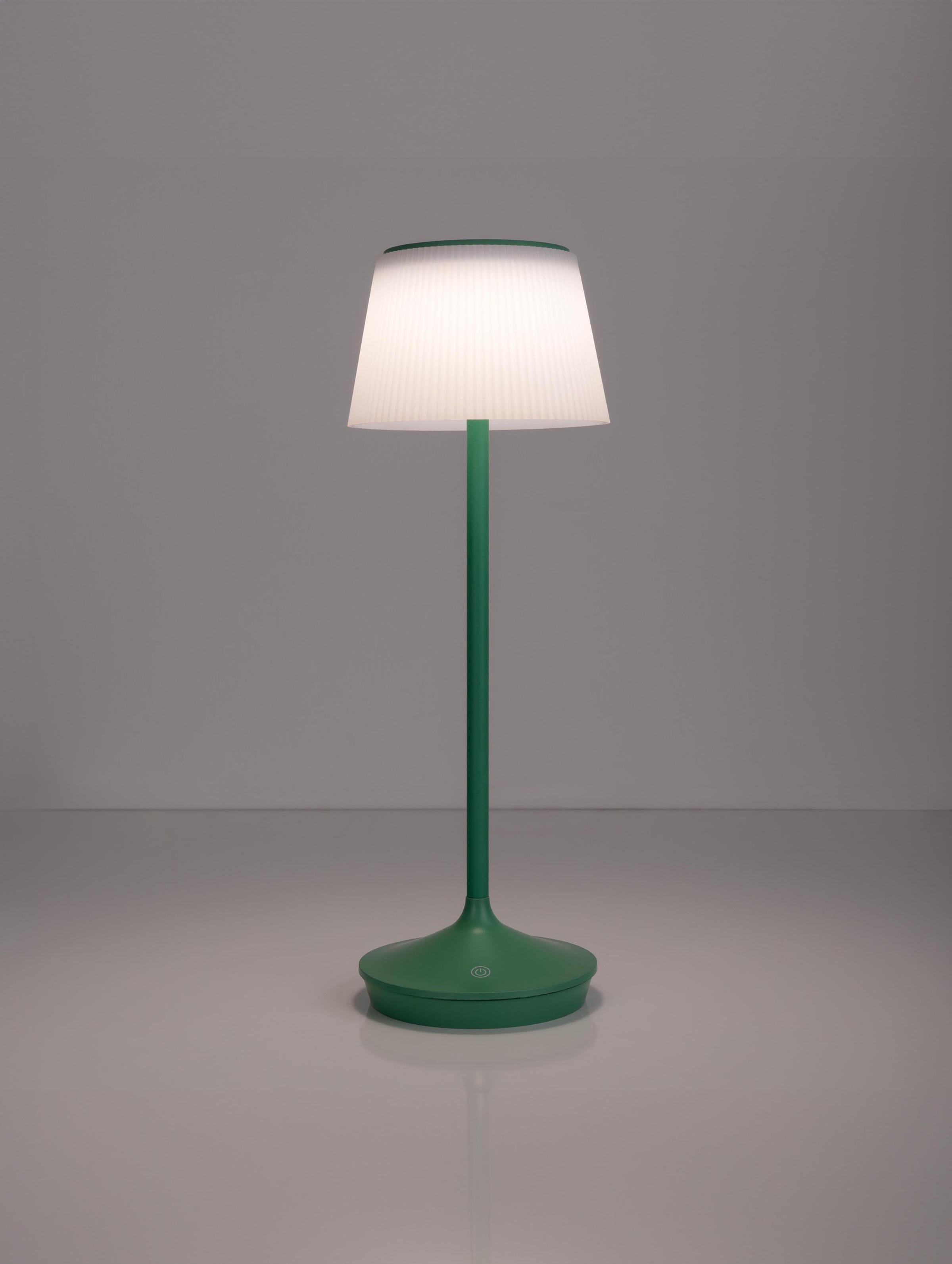 näve LED Tischleuchte »Solarleuchte / Akkuleuchte "EMMI"«, 1 flammig, Leuchtmittel LED-Modul | LED fest integriert, Solarbetrieb, Akkubetrieb, CCT, Berührungssensor, Akkutischleuchte