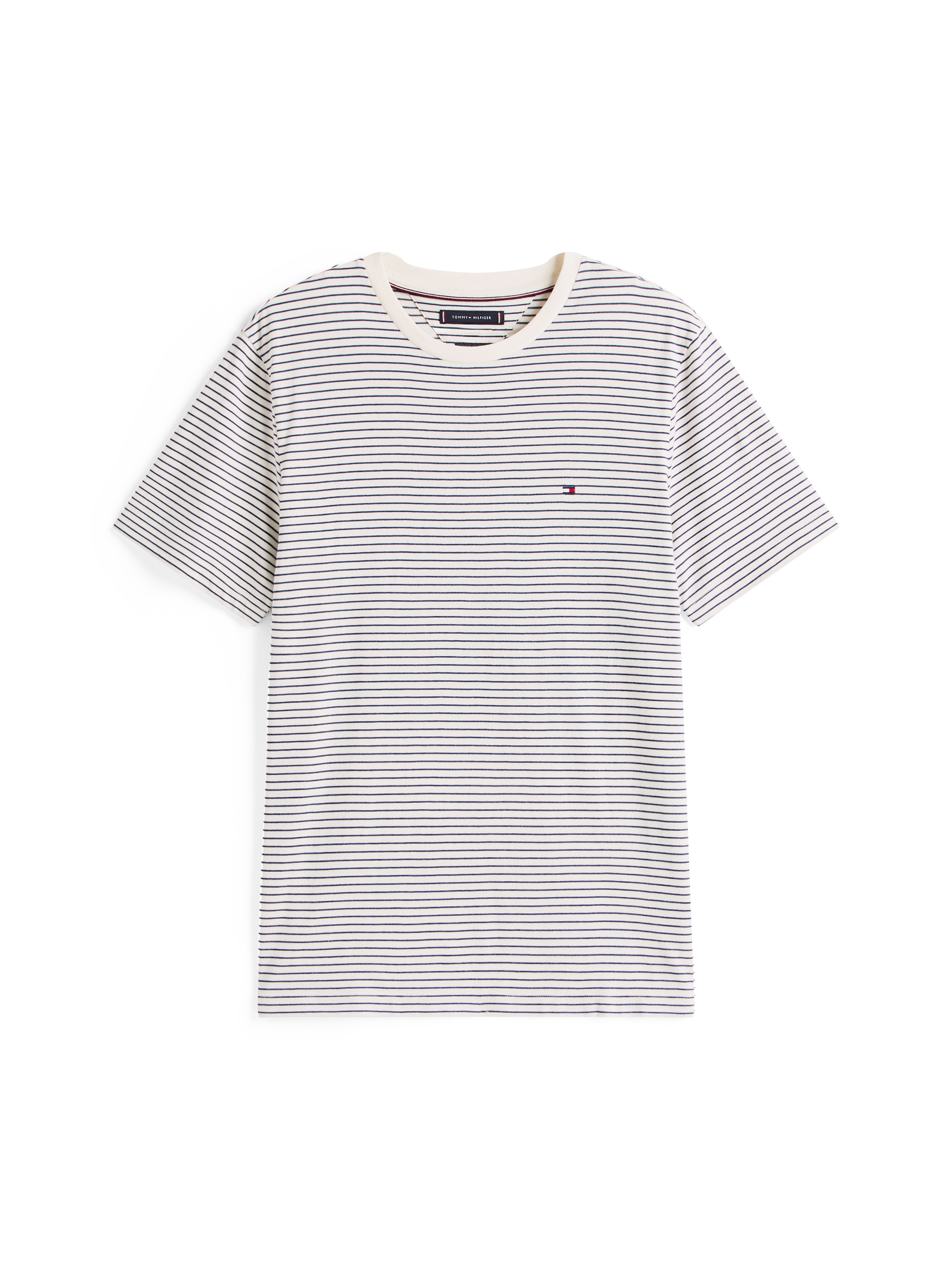Tommy Hilfiger T-Shirt »ESSENTIAL REG FIT SOLID TEE«, mit Rundhalsausschnitt