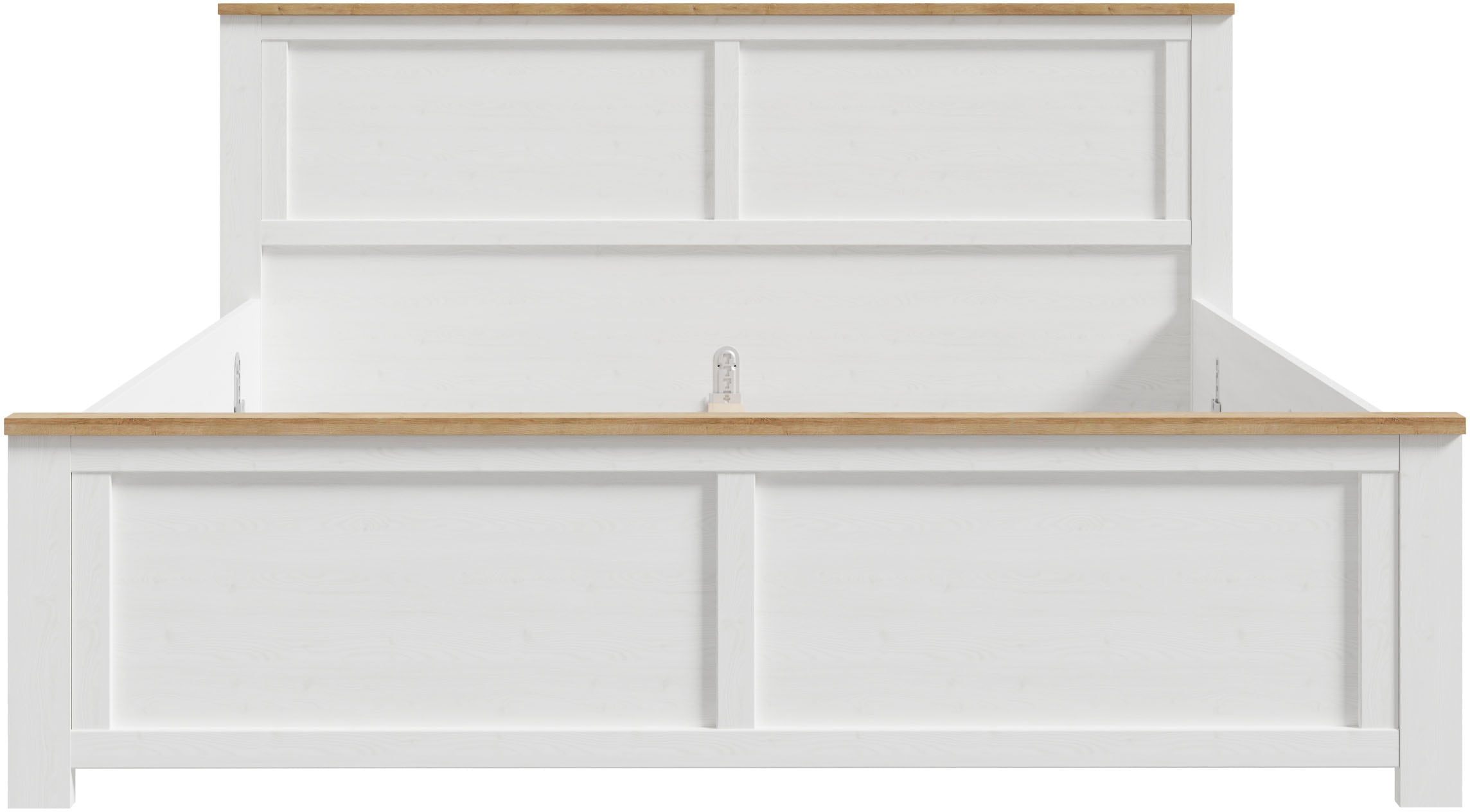 FORTE Bettgestell »Bohol« Landhaus, 180 x 2,00 mtr Liegefläche