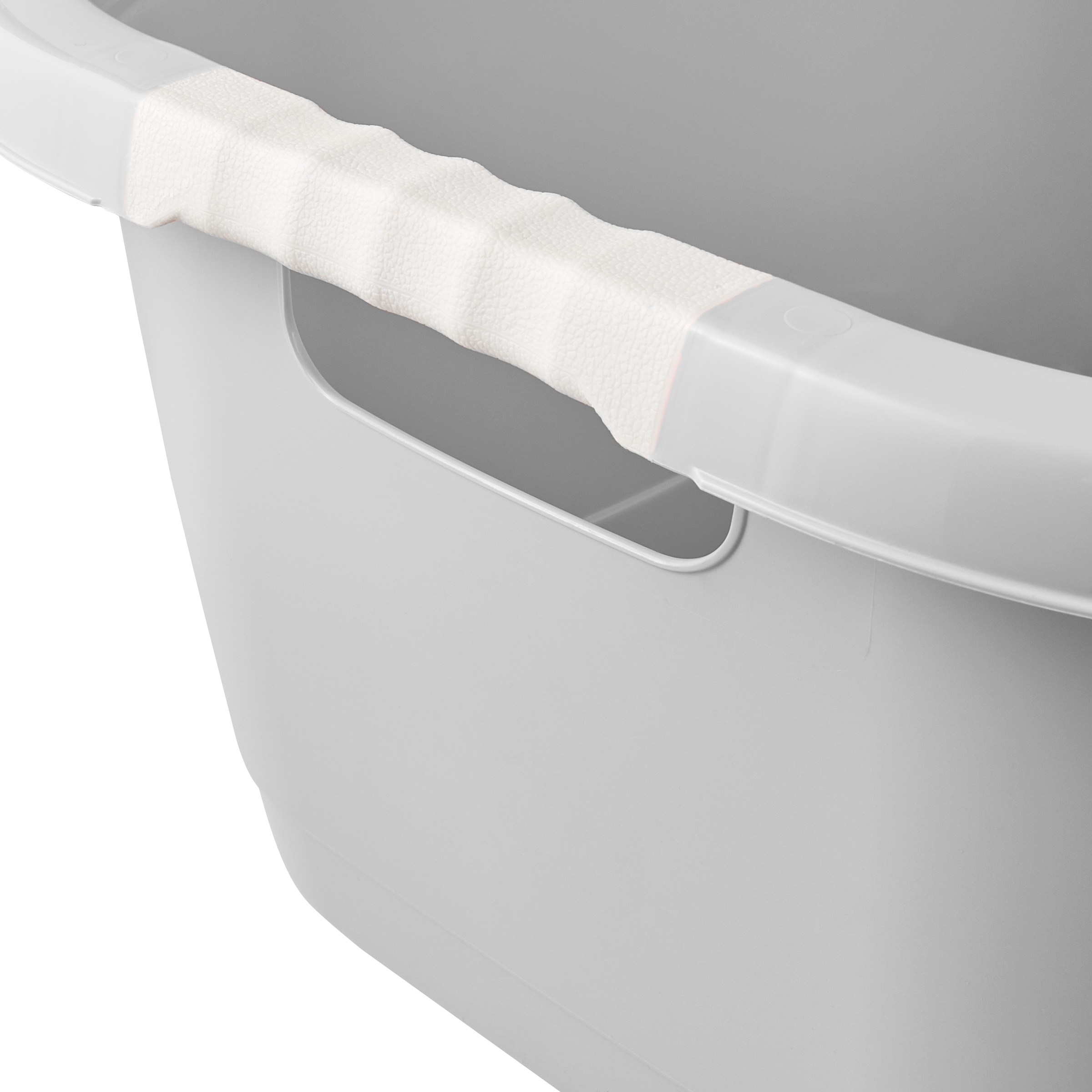 keeeper Wäschewanne »janne, ergonomisch, mit Softgriffen, 65 x 45 x 28 cm, 50 l«, (1 St.), Wäschekorb, Wanne in Nierenform