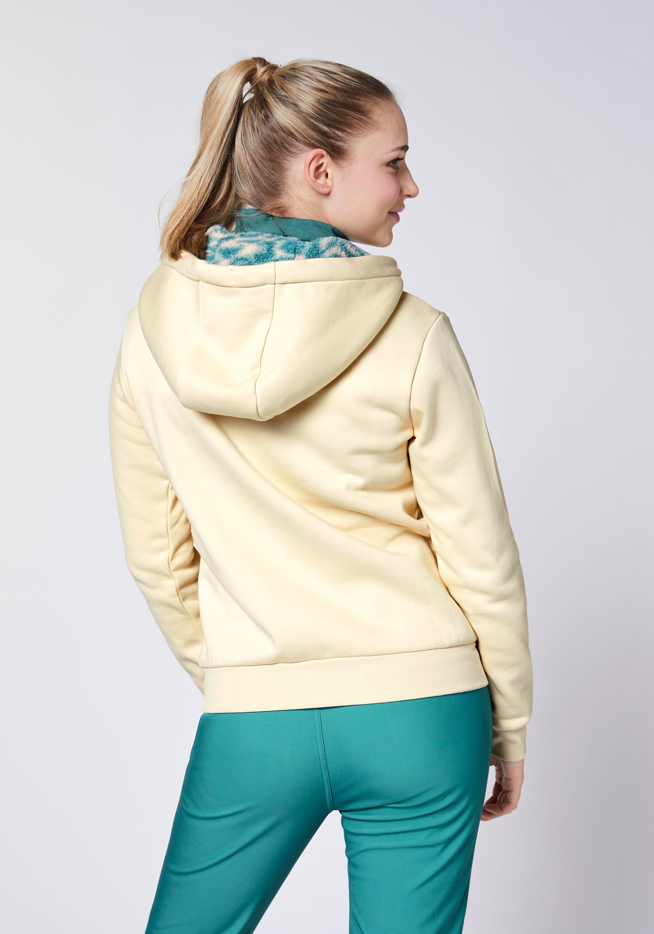 Chiemsee Kapuzensweatjacke - mit kuschelig gef&uuml;tterter Kapuze<br/>