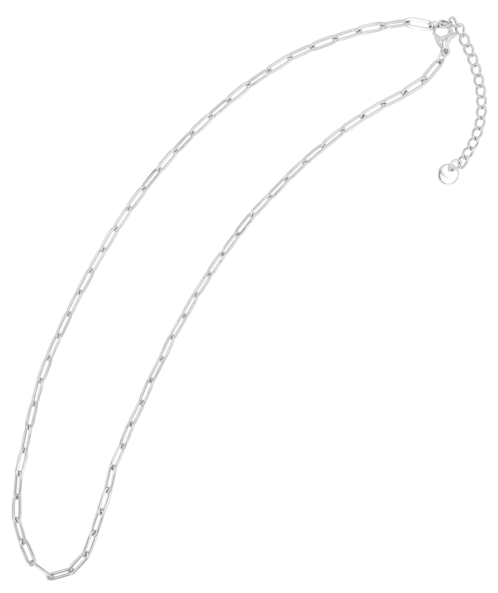 Adelia´s Gliederkette »Edelstahl Halskette Gliederkette 45 cm«