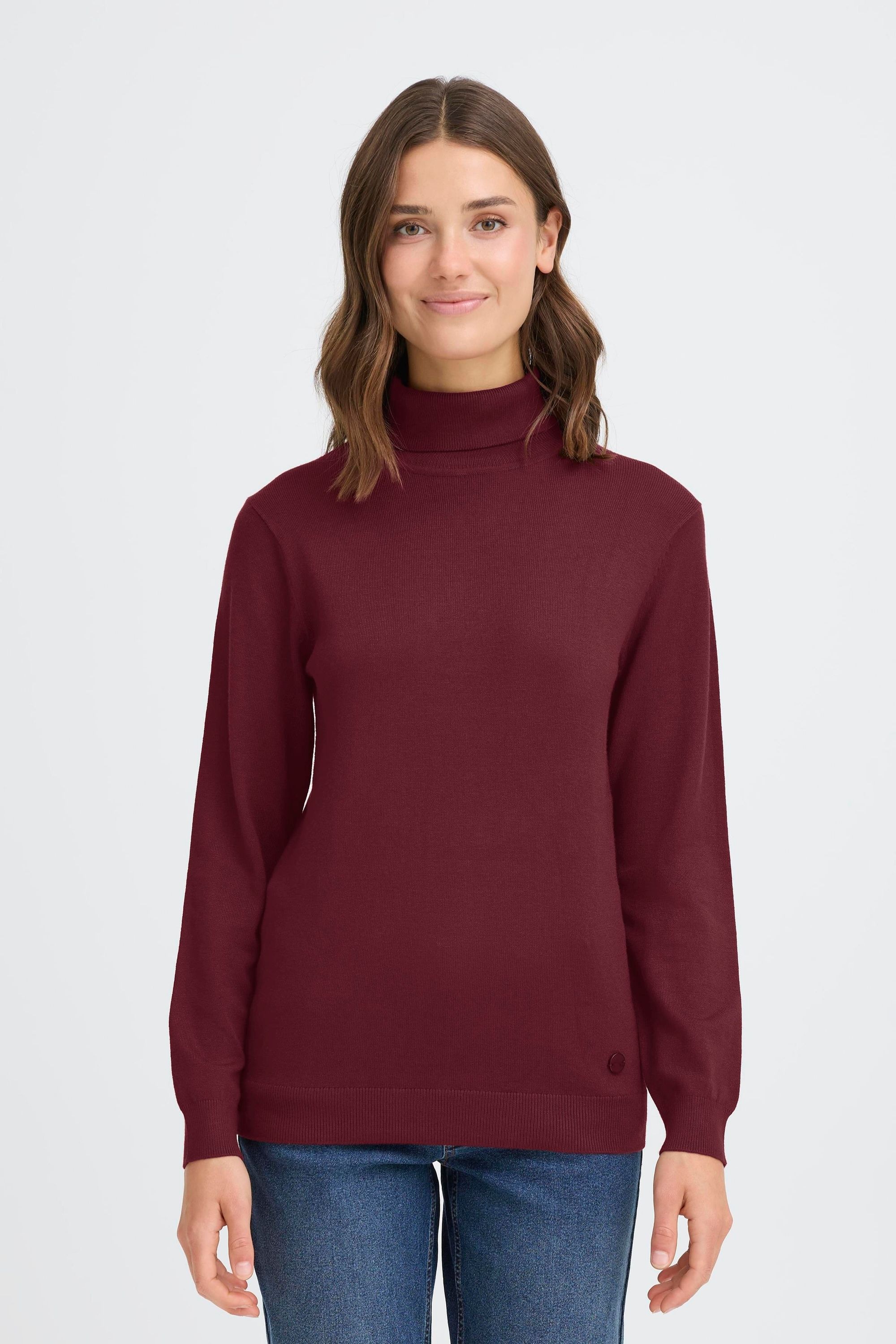 OXMO Rollkragenpullover »Rollkragenpullover OXAIDA ROLLNECK«