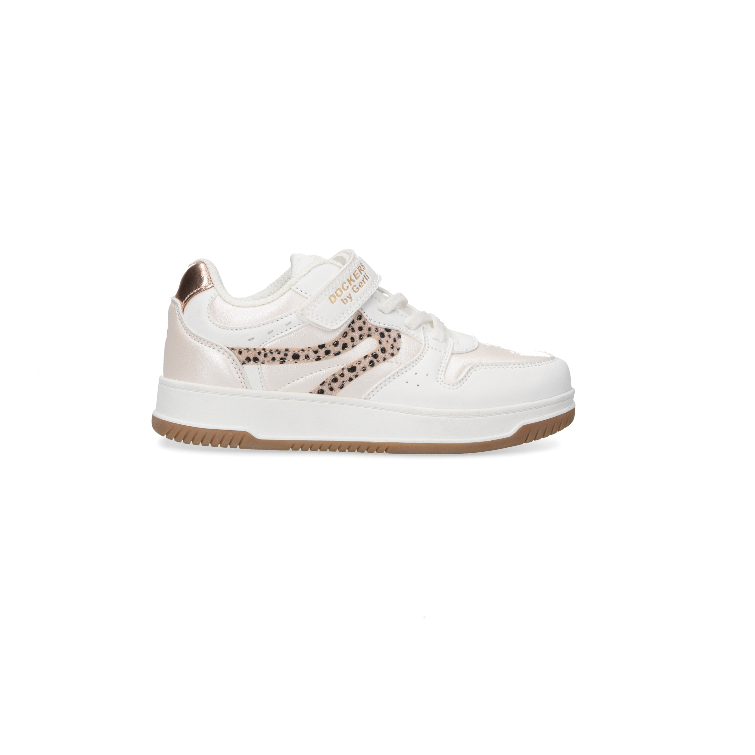 Dockers by Gerli Sneaker  Halbschuh, Freizeitschuh, Klett-Sneaker mit Metallic Details