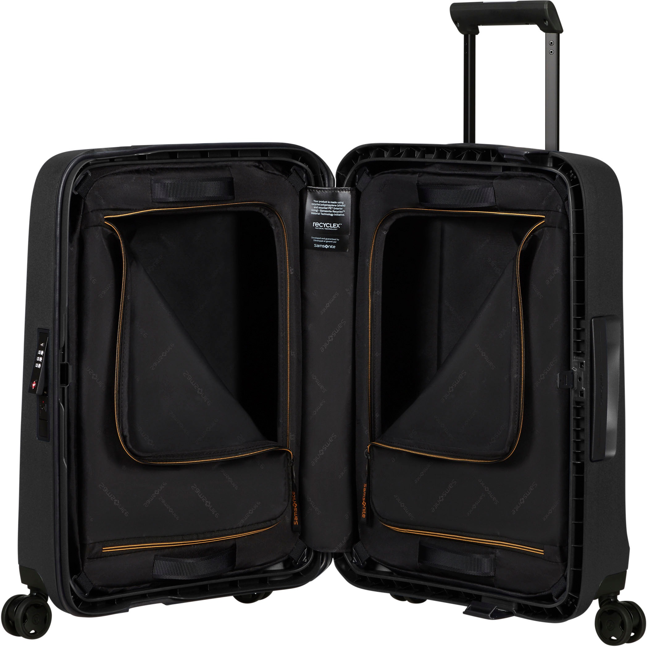 Samsonite Hartschalen-Trolley »ESSENS, verschiedene Größen und Farben«, 4 Rollen, Reisekoffer Hartschalenkoffer Koffer für Flugreisen TSA-Schloss