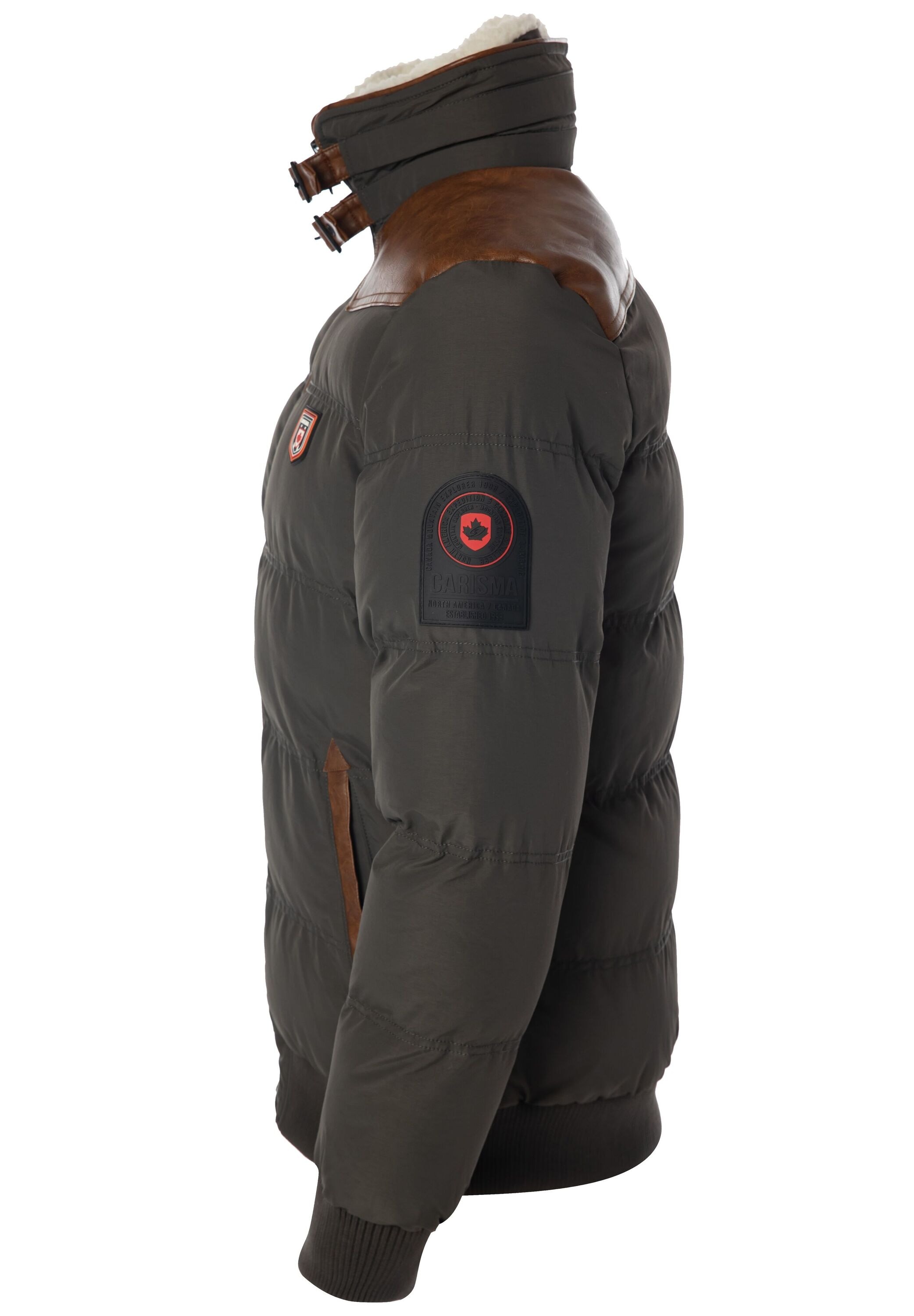CARISMA Bikerjacke »CARISMA Jacke 1215 Winterjacke« ohne Kapuze in Biker-Look