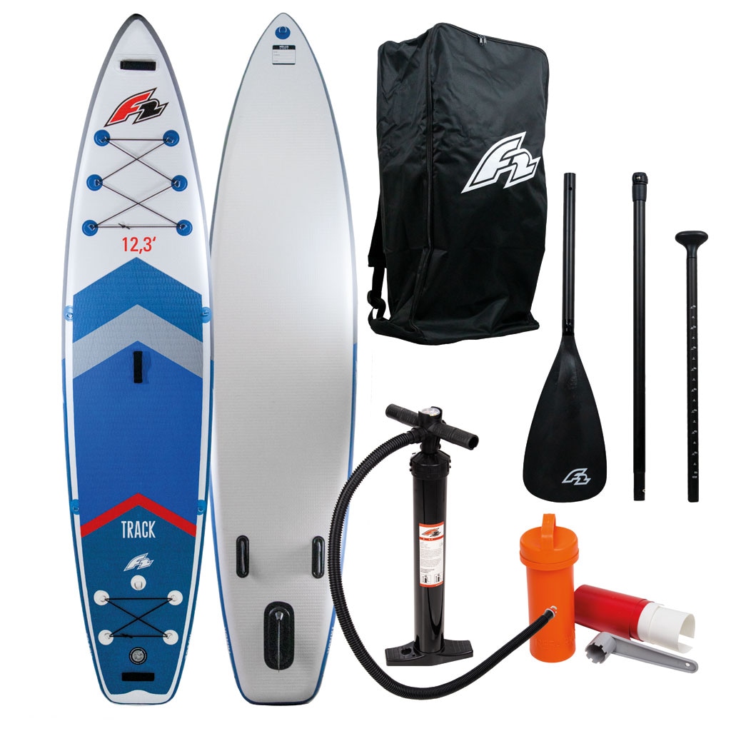 F2 SUP-Board »Track blue/red 12,3«