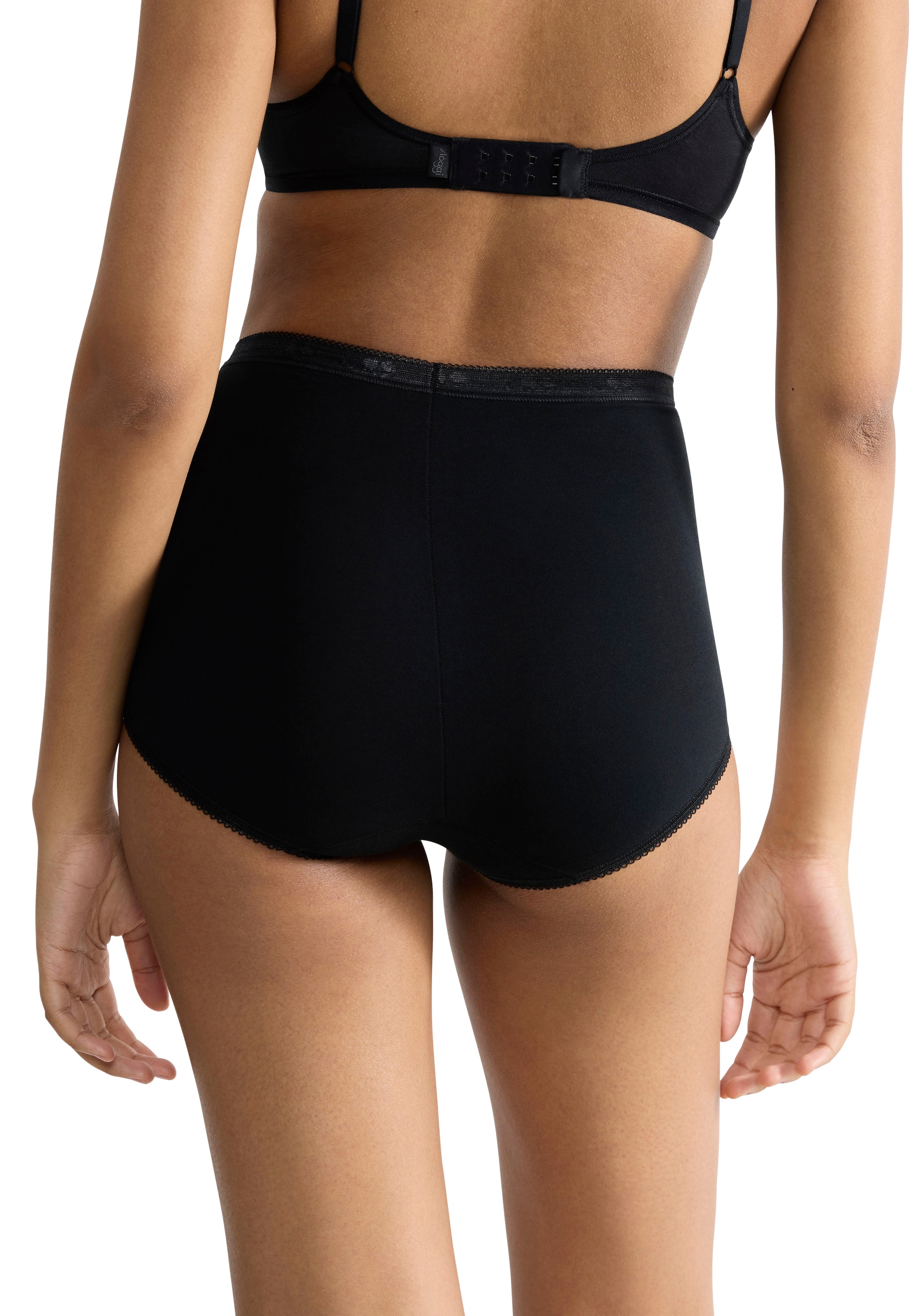 sloggi Maxislip »Basic+« 3er Pack,  perfekter Sitz, Baumwollmischung, weich, elastisch