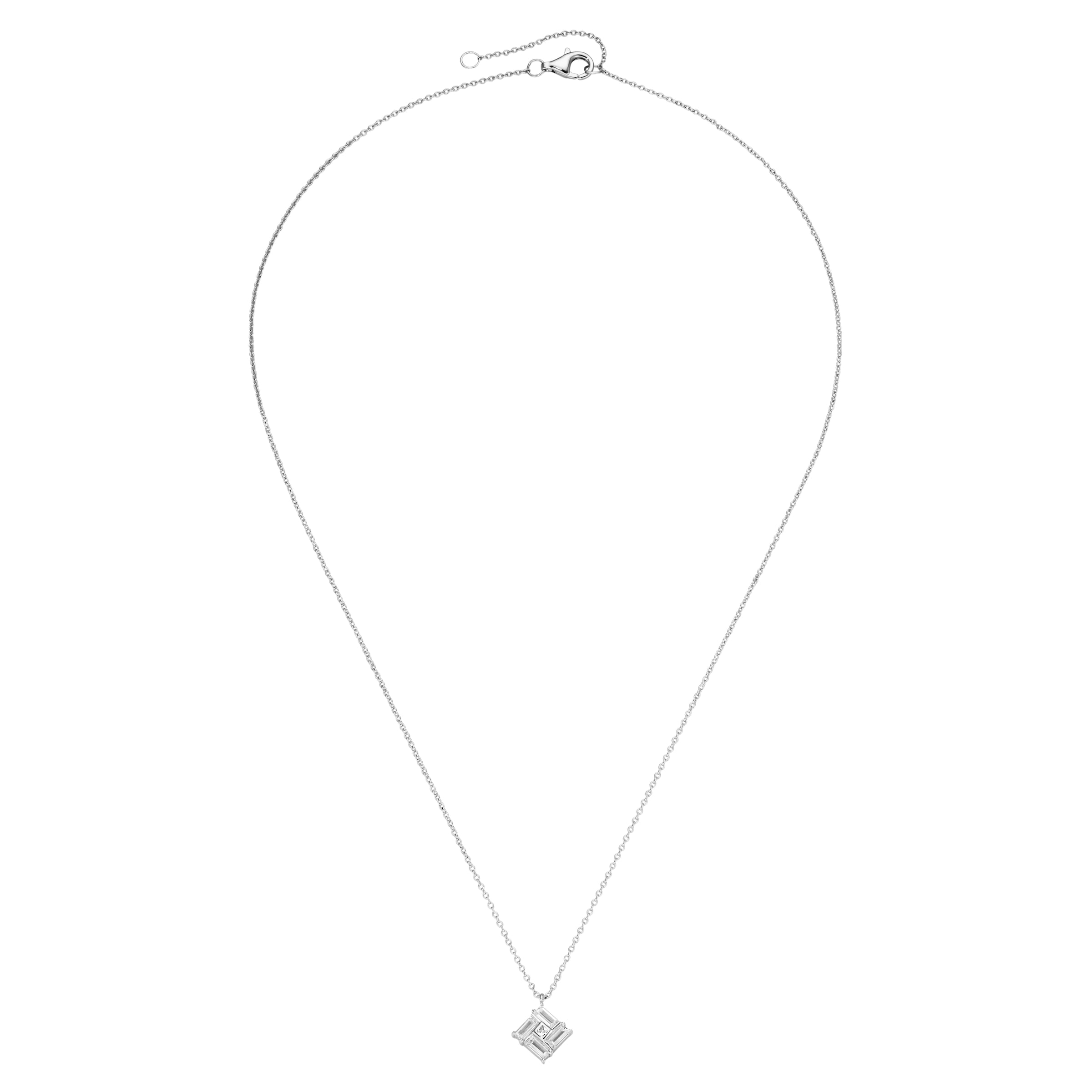 Smart Jewel Kette mit Anhänger »Kette mit Zirkonia Steinen, Silber 925«