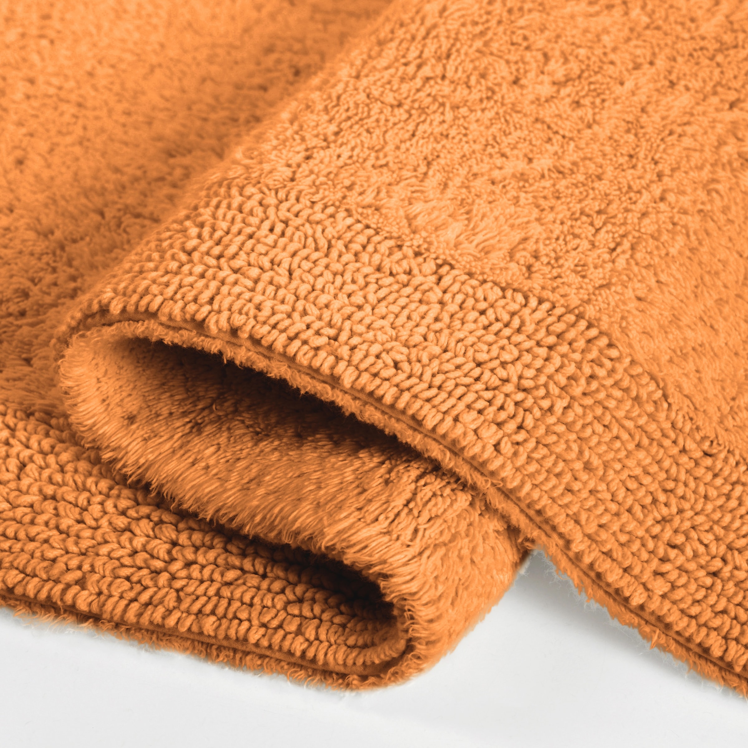 my home Badematte »Kapra, Badvorleger, Badezimmer Teppich«, beidseitig nutzbar-fußbodenheizungsgeeignet-strapazierfähig, mit Bordüre, Badteppich, Badematte, Baumwolle
