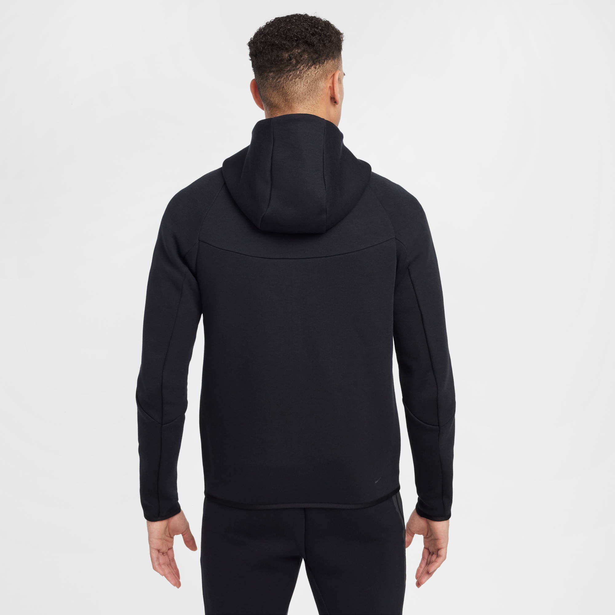Nike Sportswear Sweatjacke »M NK TCH FLC FZ WR HOODIE« mit 2-Wege-Reißverschluss, aus elastischem Material