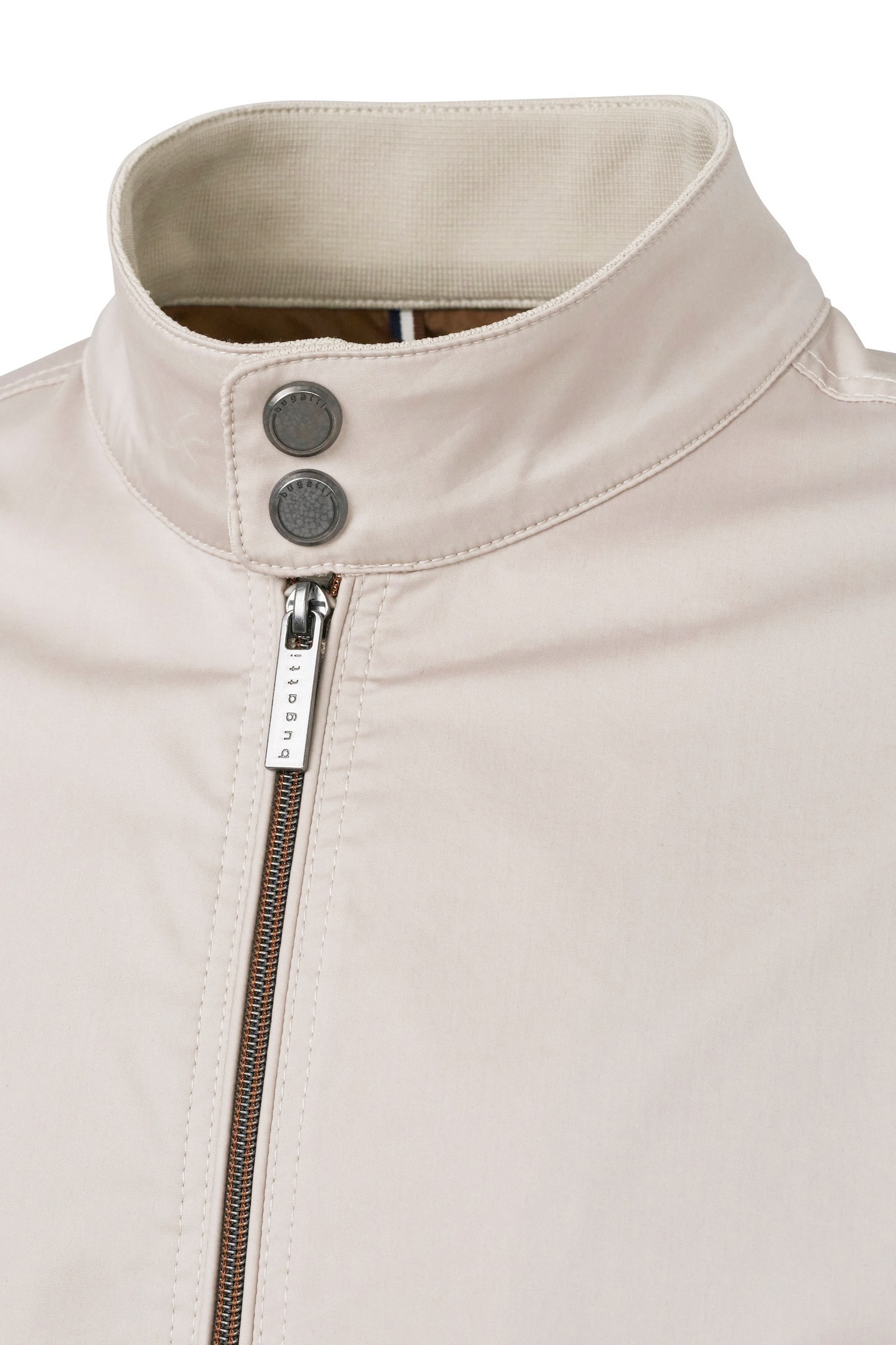 bugatti Blouson, ohne Kapuze, mit Stehkragen & Strickdetails