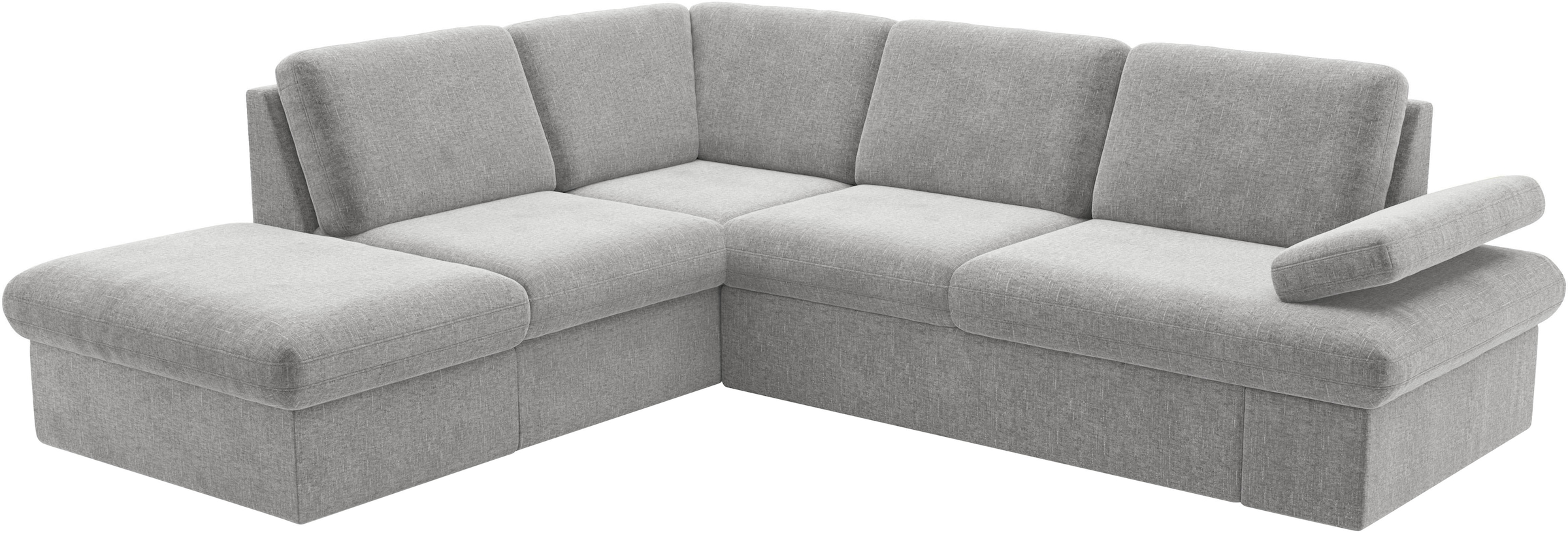 sit&more Ecksofa »Moreno«, mit Armteilverstellung,wahlweise mit Bettfunktion