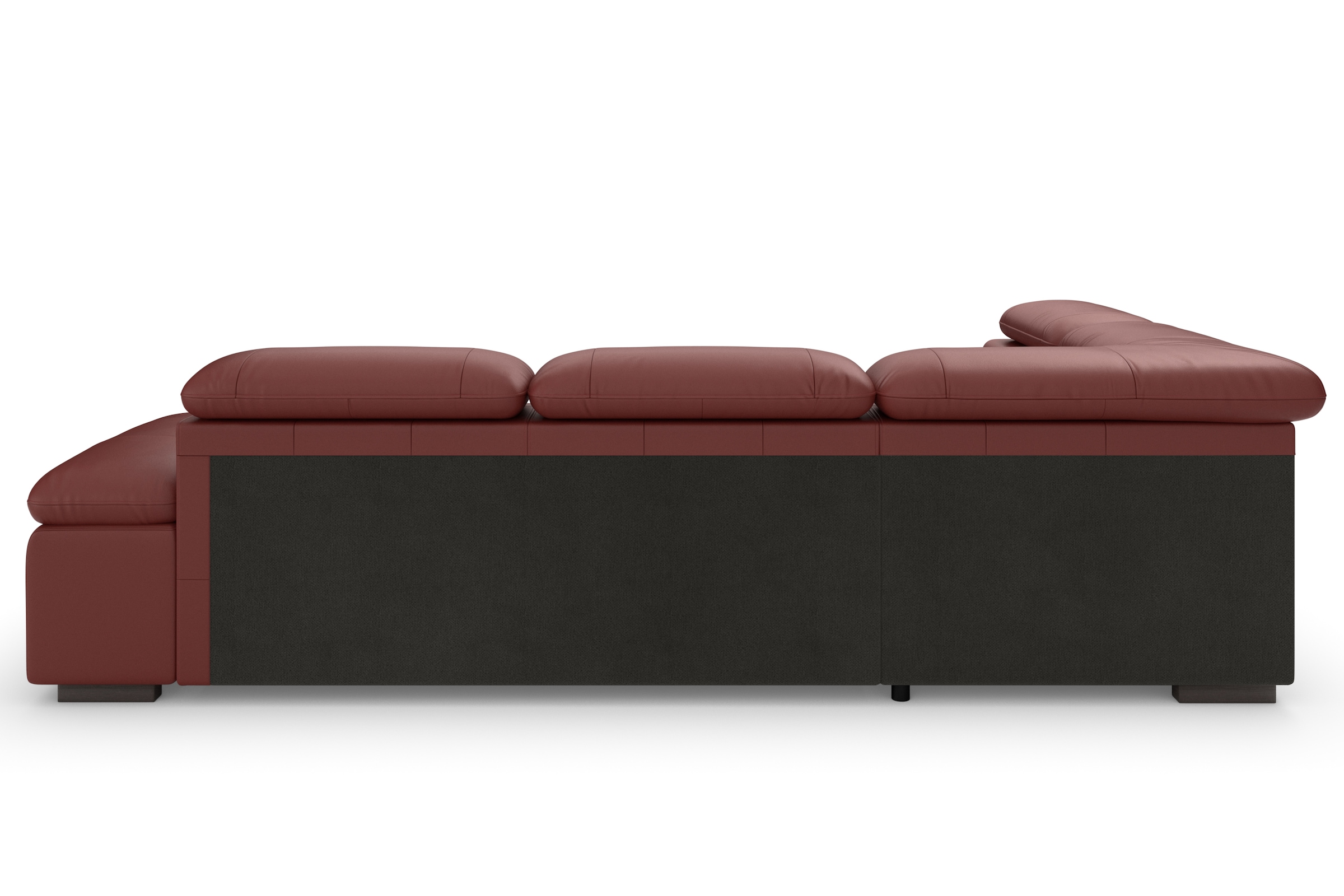 Home affaire Ecksofa »Alberto L-Form«, mit Kopfteilverstellung, wahlweise mit Bettfunktion