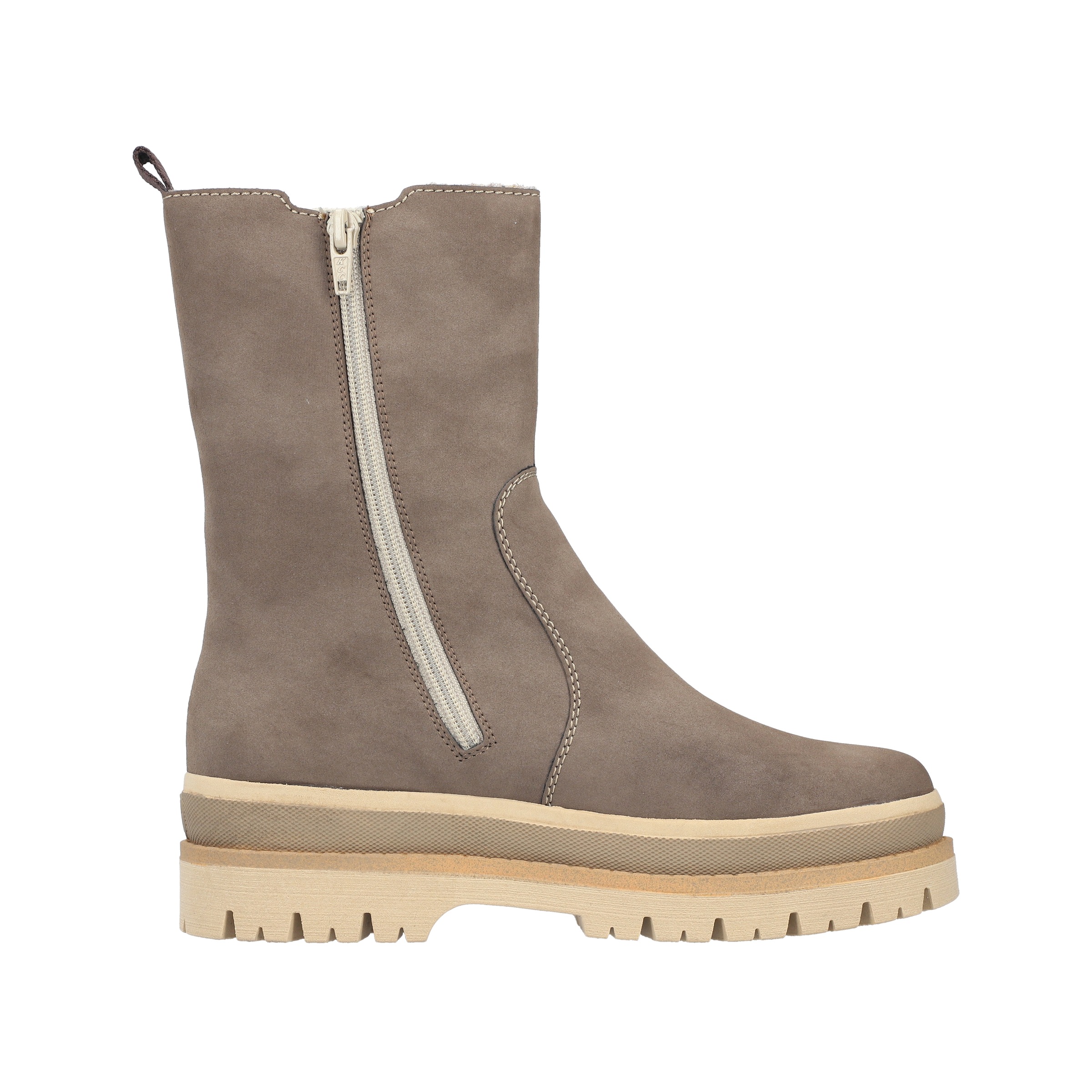Rieker Chelseaboots  Stiefelette mit Reißverschluss und Profilsohle