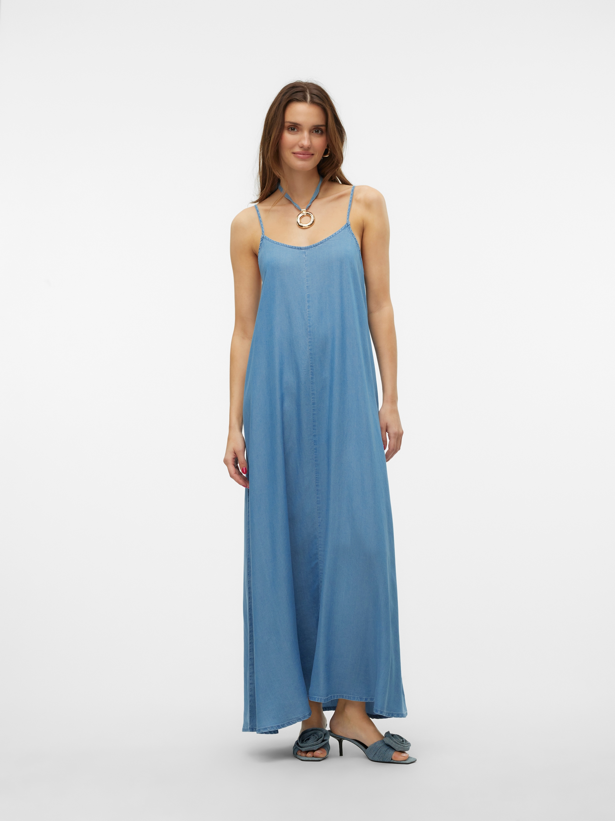 Vero Moda Maxikleid »VMHARPER SL STRAP MAXI DRESS GA«