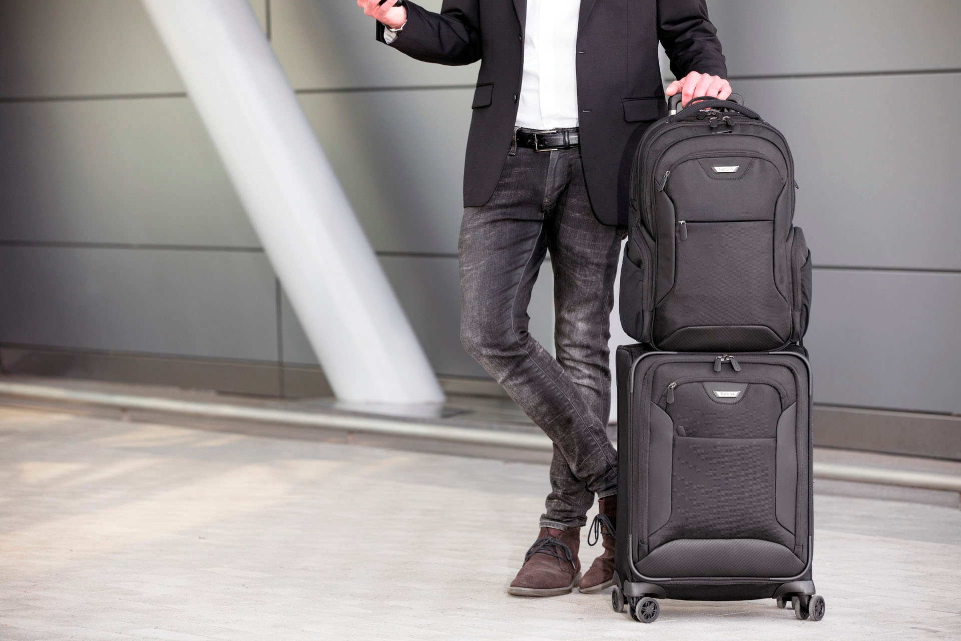 Targus Laptoprucksack »Corporate Traveller (15-15.6)«, Militärstandard 1680D, SafePort x D3O Fall- und Seitenschutz