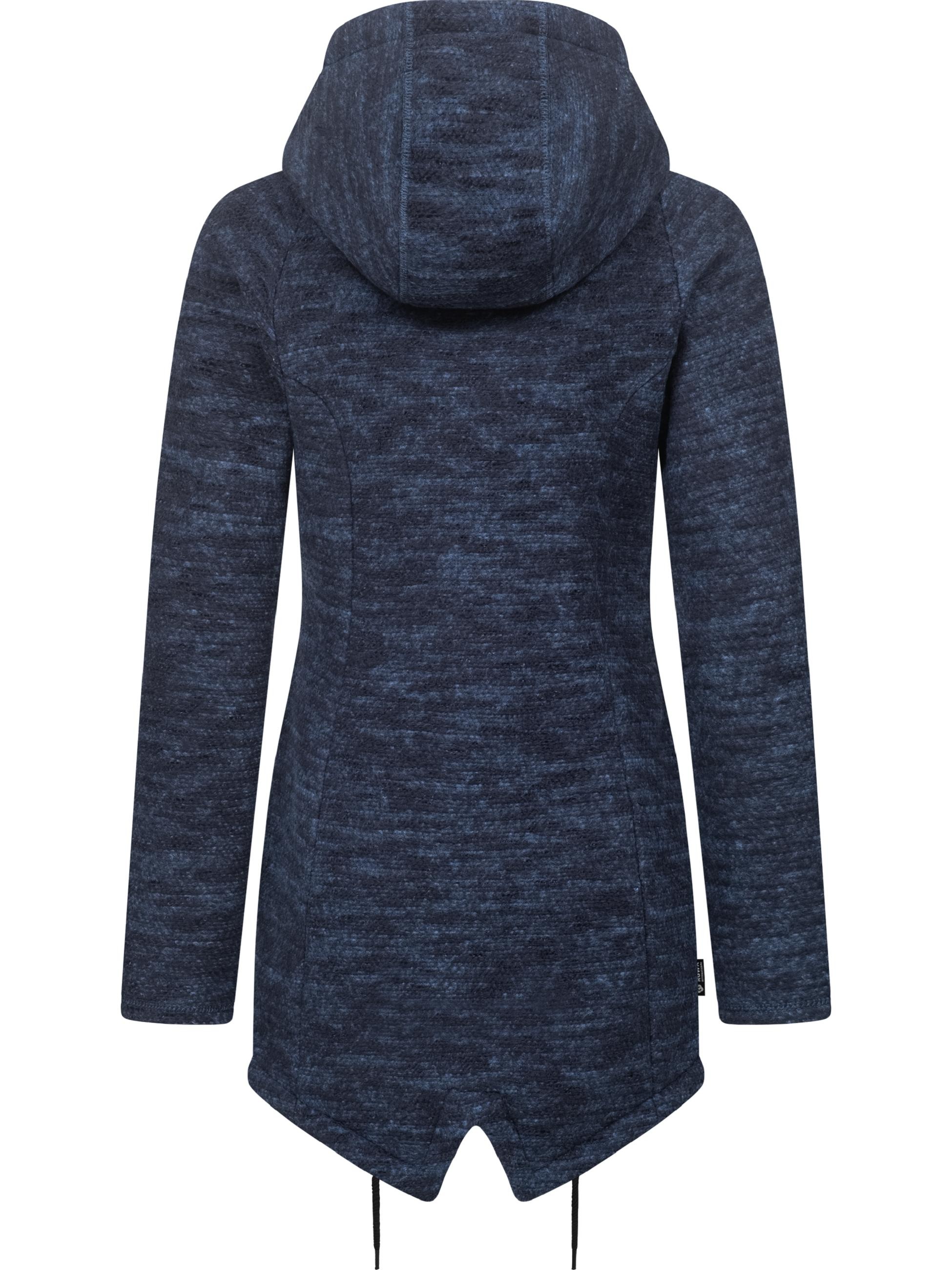 Ragwear Kapuzensweatjacke »Kapuzenstrickjacke Wingi Melange«