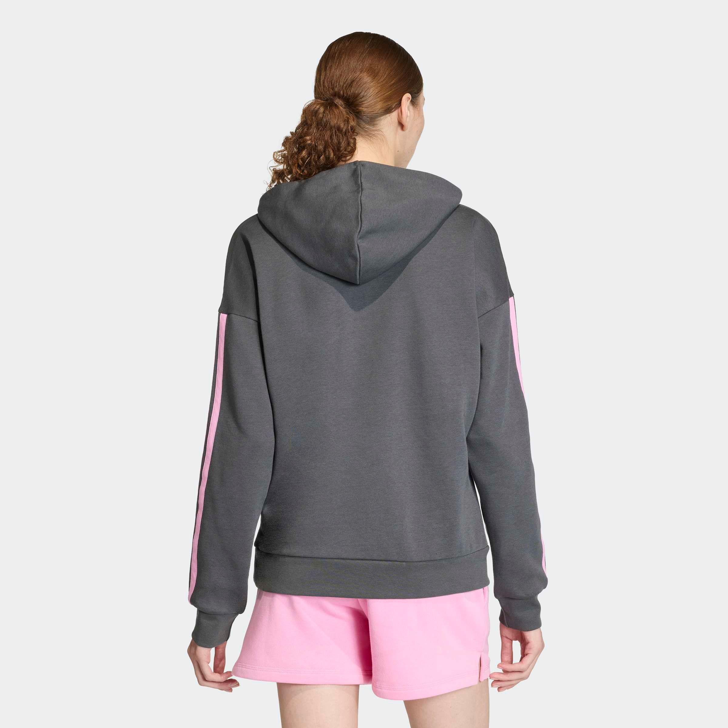 adidas Sportswear Kapuzensweatshirt »ESSENTIALS 3-STREIFEN FLEECE HOODIE«
