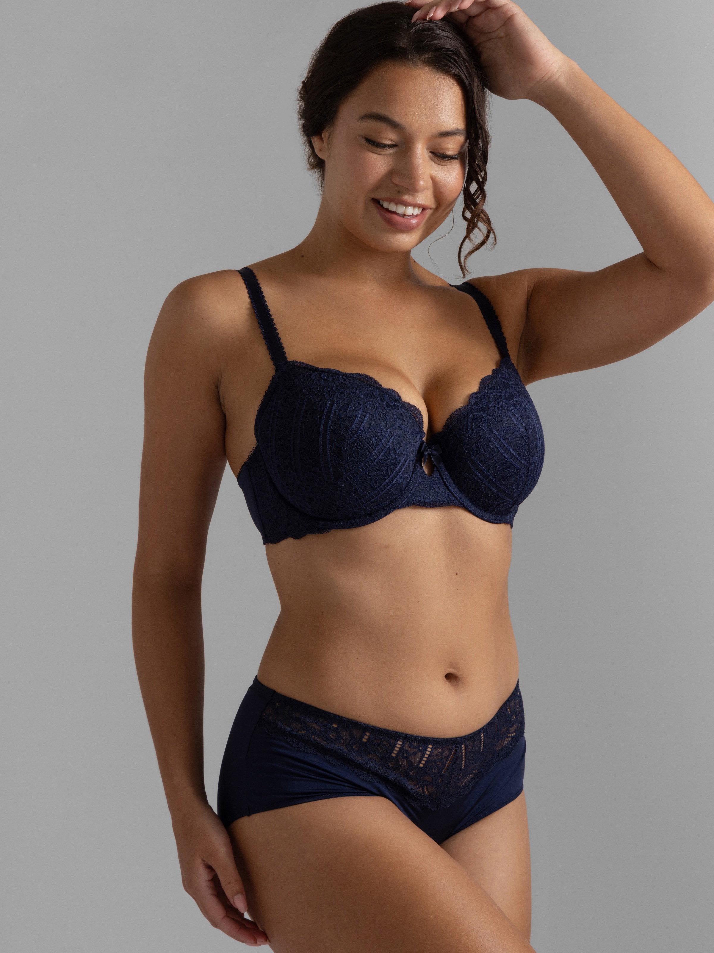 Dorina Maxislip »Celine« 2er Pack,  mit Spitzendetails, elastisch, weich