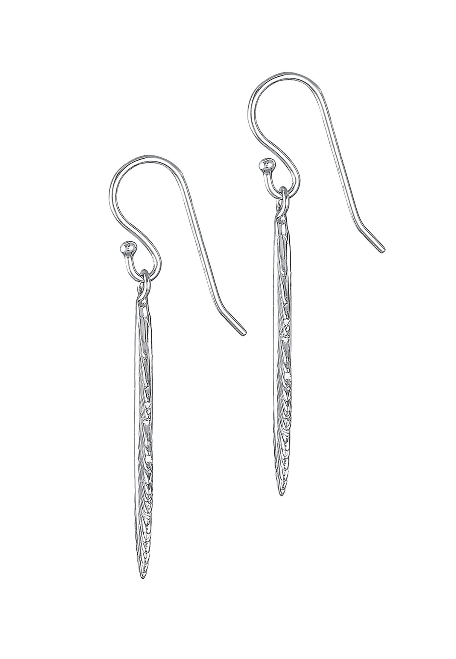 Elli Paar Ohrhänger »Ohrringe Ohrhänger Feder 925 Sterling Silber«