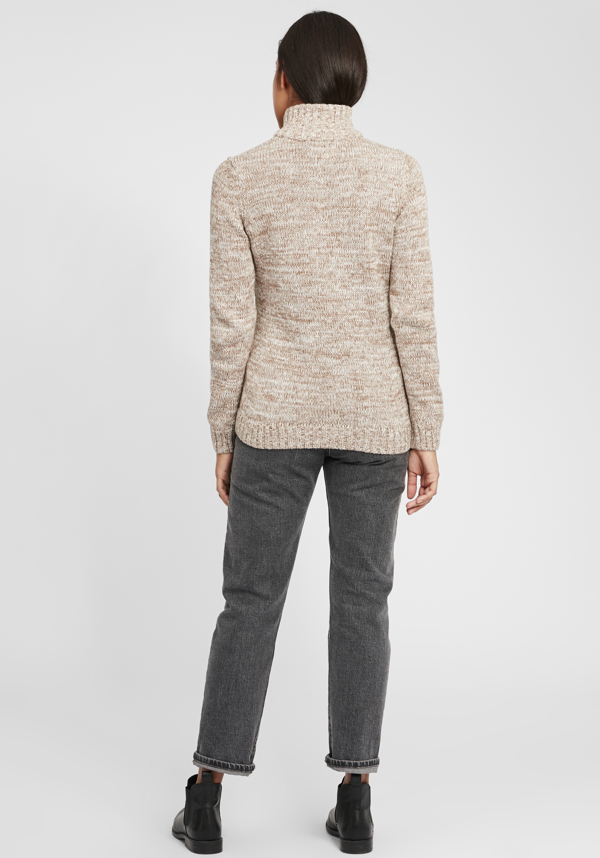 OXMO Strickfleece-Pullover »Strickpullover OXPhiklicita«