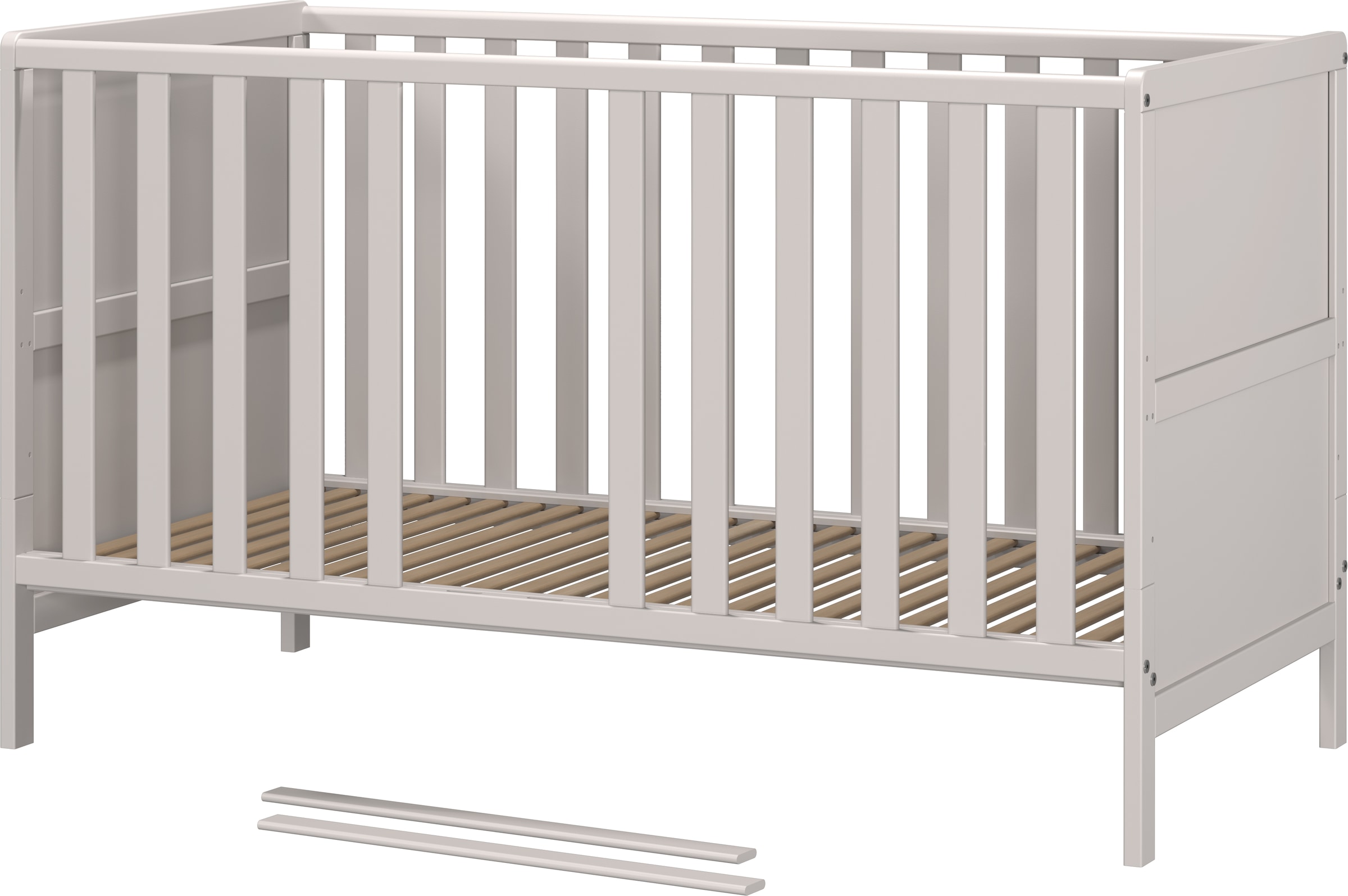 GERMANIA Babybett »GW-Alkmaar«, (1 tlg.), mitwachsendes Kinderbett mit einer Belastbarkeit von 80kg