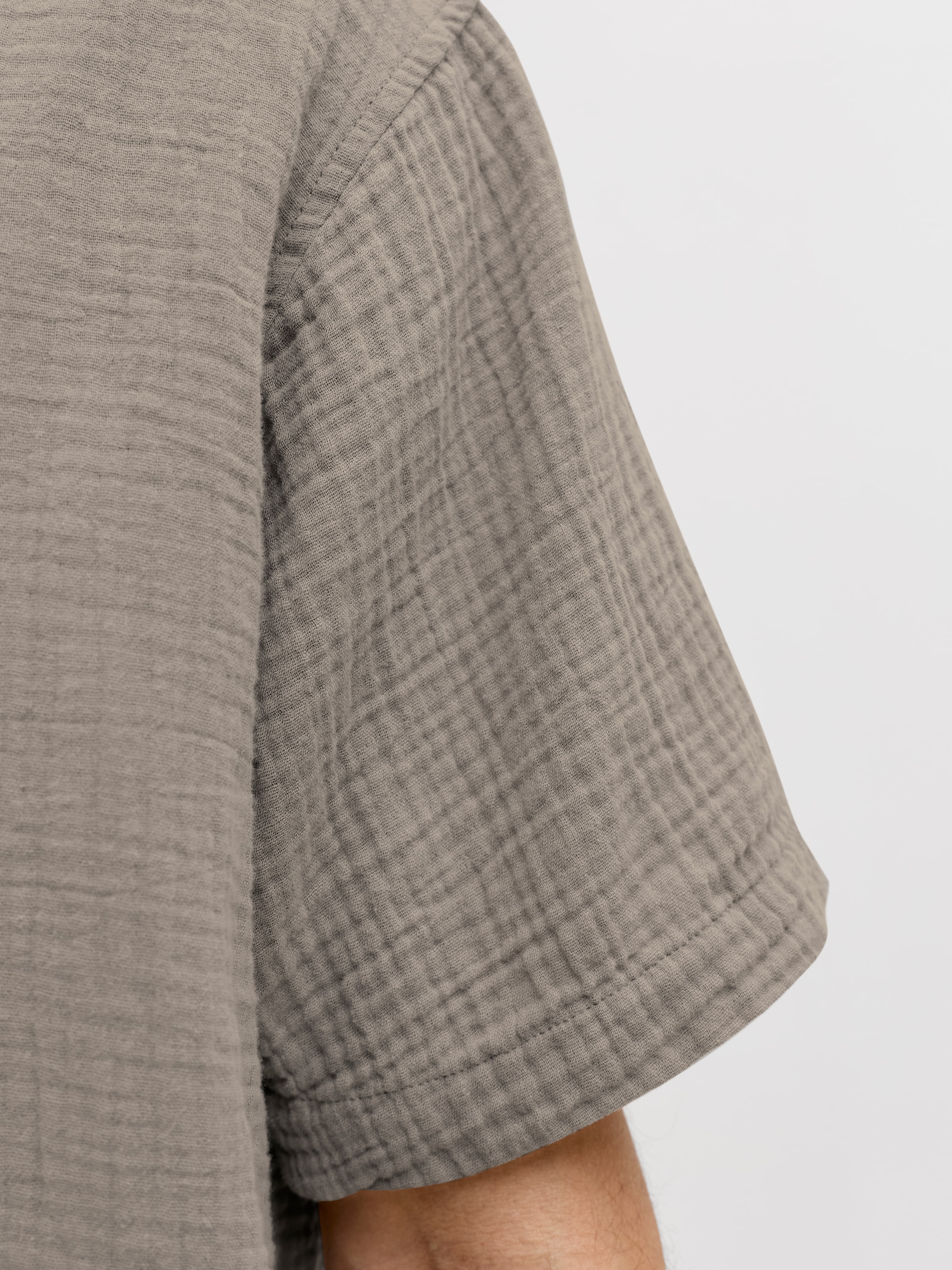 Jack & Jones Kurzarmhemd »JORNANTUCKET DOUBLE CLOTH SHIRT SS EA26«