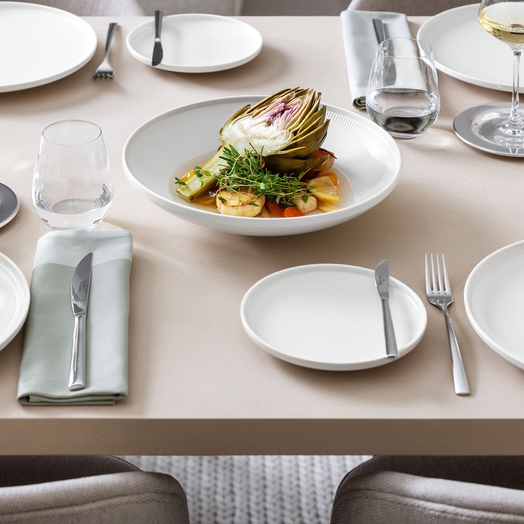 Villeroy & Boch Schale »Schalen Afina ø 29 cm 4er Set weiß« 4 tlg.