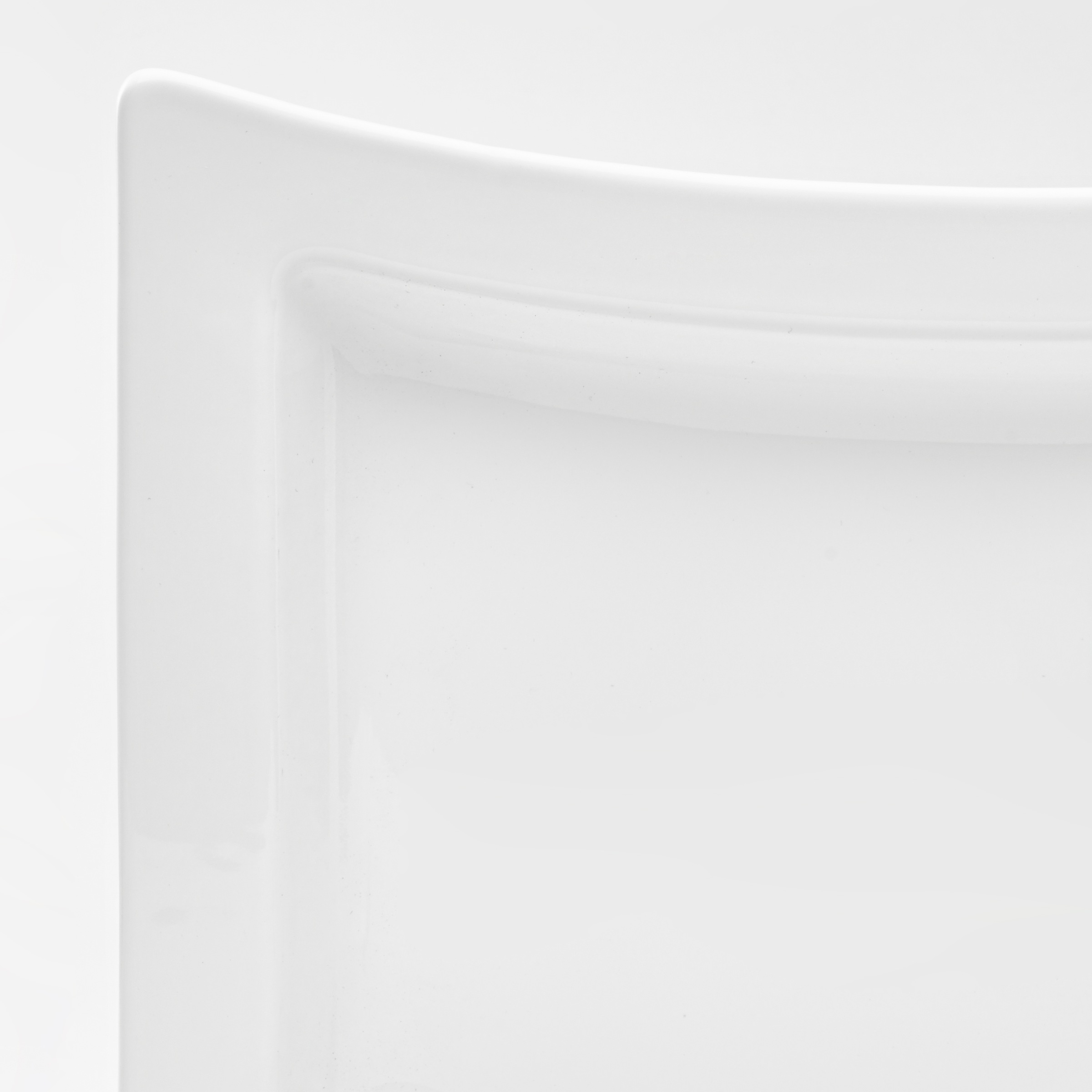 van Well Servierplatte »Platte curved, 27,5 cm, 4 Stück« spülmaschinen- und mikrowellengeeignet