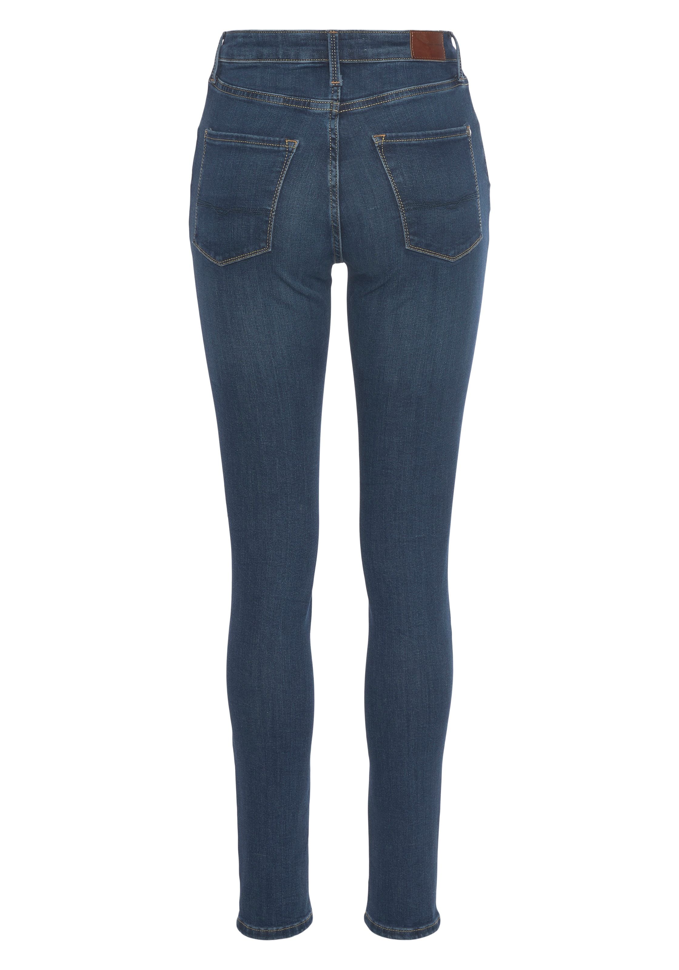 Pepe Jeans Röhrenjeans »REGENT«, in Skinny Passform mit hohem Bund aus seidig bequemem Stretch Denim