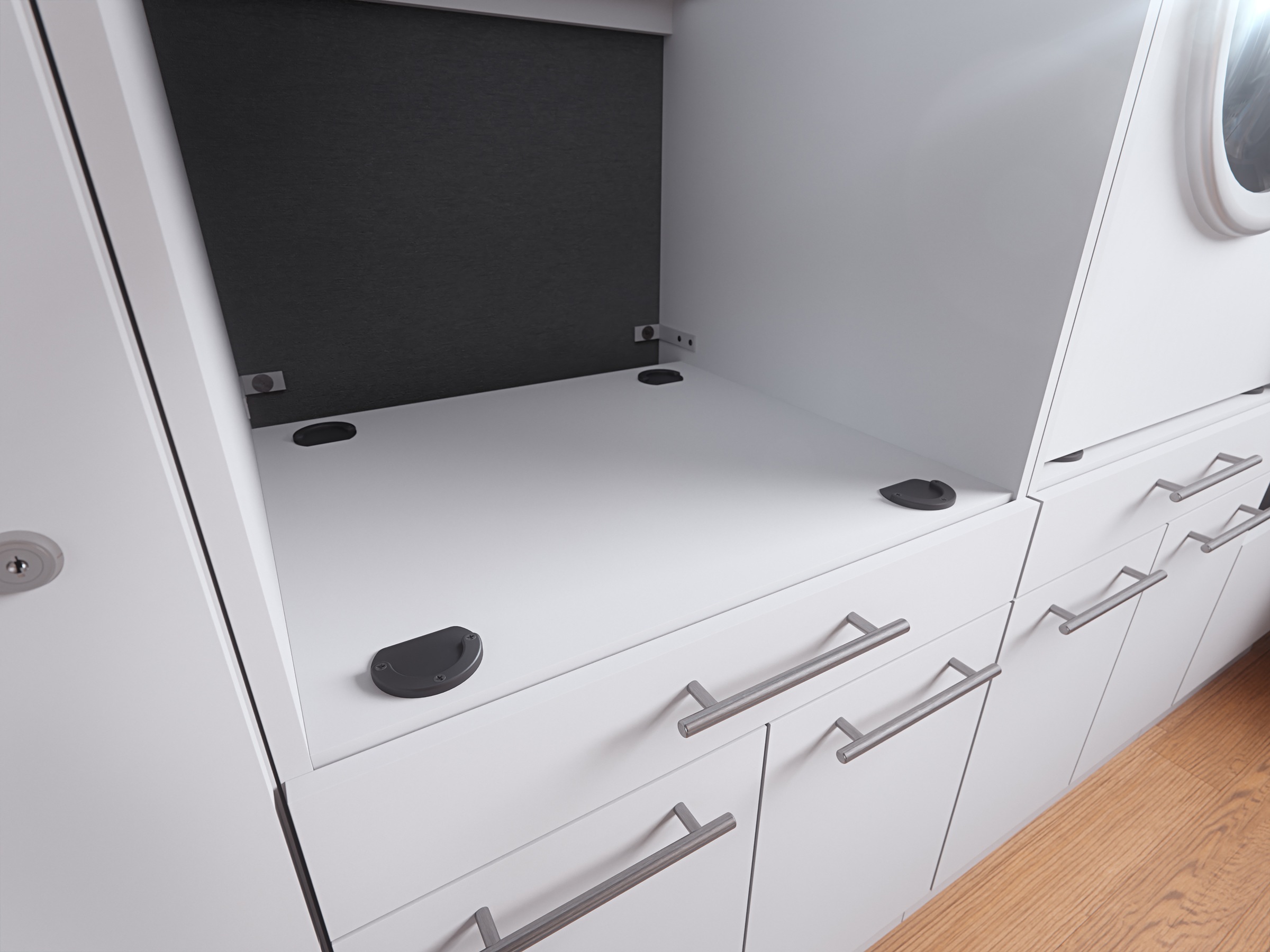 Laundreezy Waschmaschinenumbauschrank »LAUNDREEZY LDS«, Breite 67,5 cm
