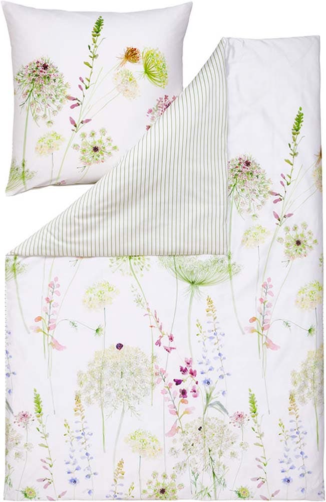 Estella Wendebettwäsche »Meadow« 2 Der anschmiegsame und atmungsaktive Stoff aus Mako-Satin.