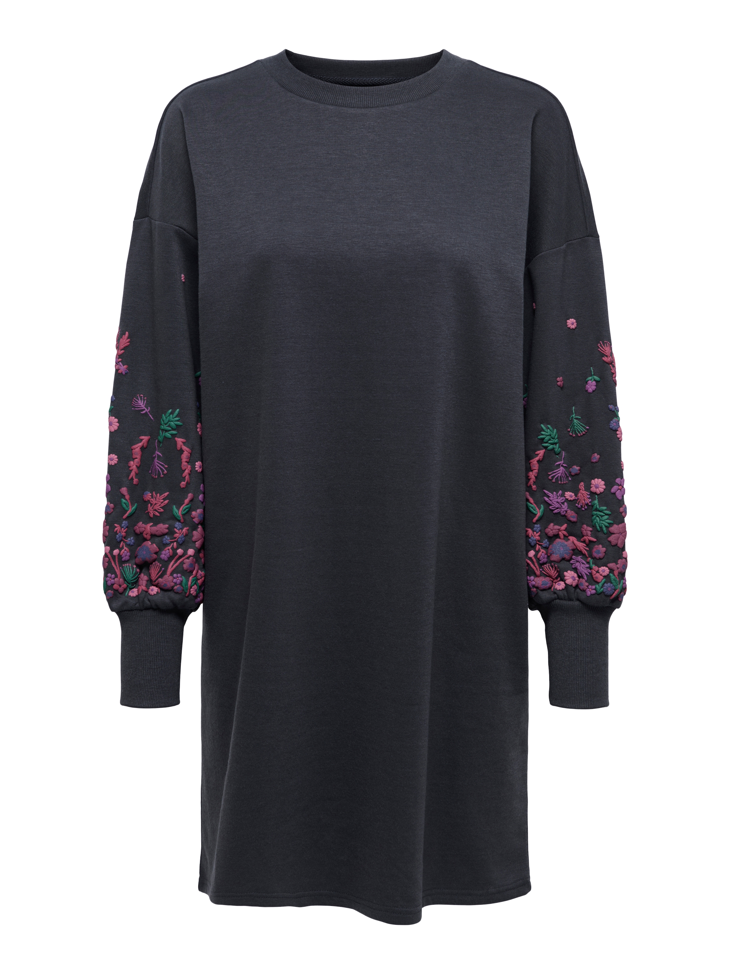 ONLY Sweatkleid »ONLBROOKE LS SHORT DRESS FLOWER SWT NOOS«