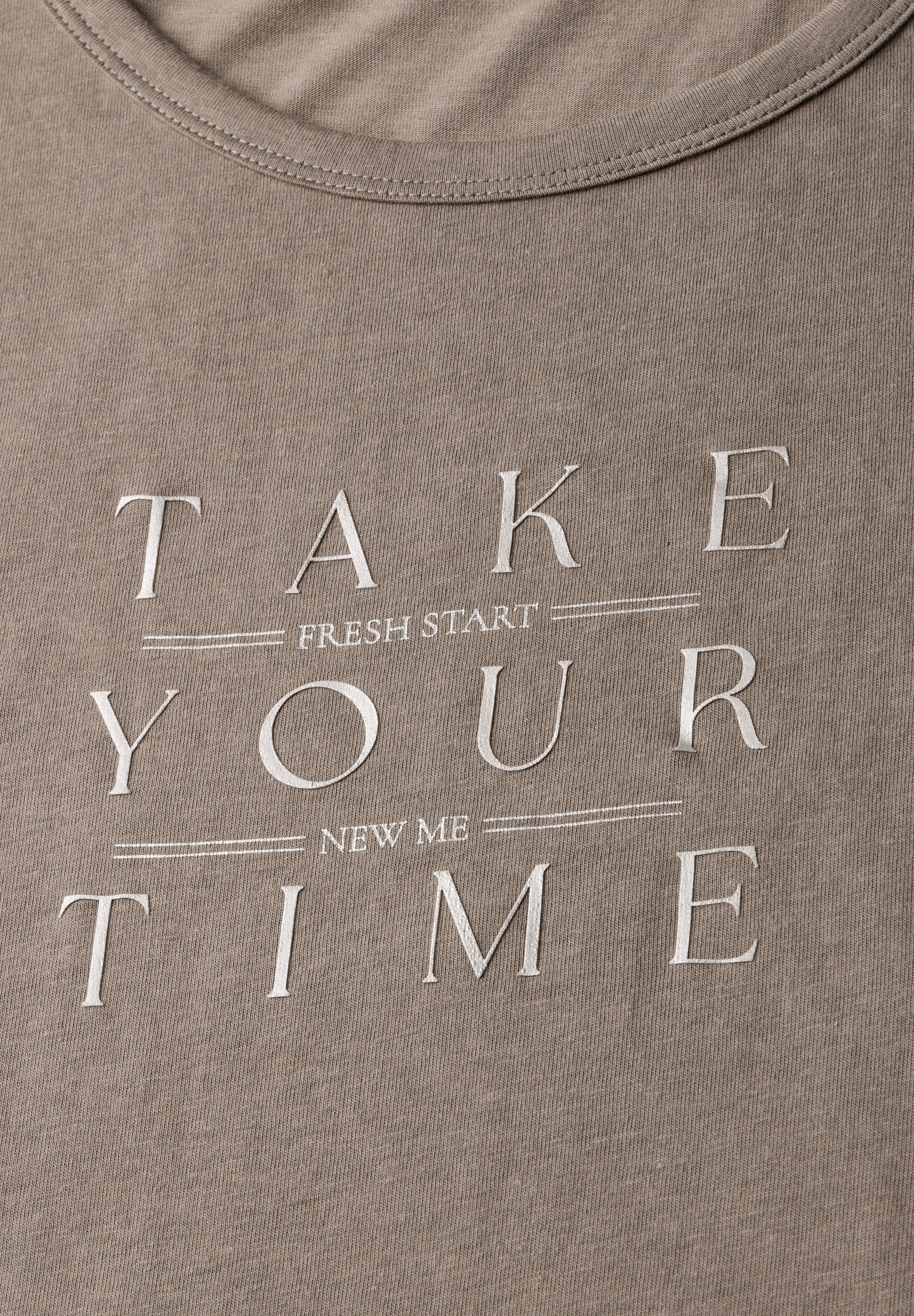 STREET ONE T-Shirt, mit Schriftzug