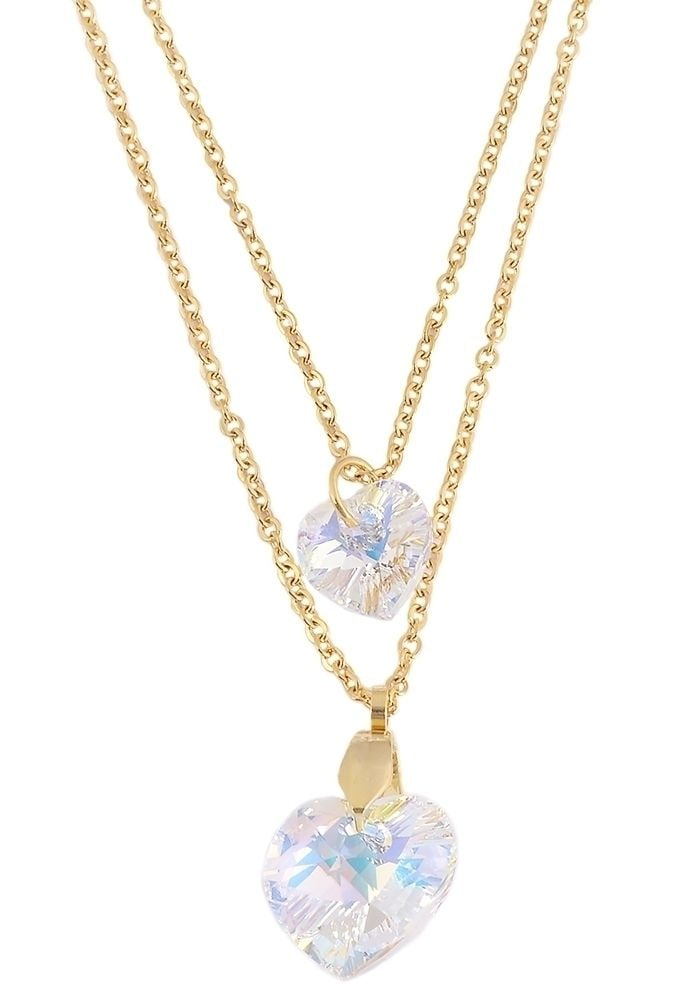 Adelia´s Gliederkette »Damen Halskette ¿ Ankerkette aus Edelstahl 45 cm«