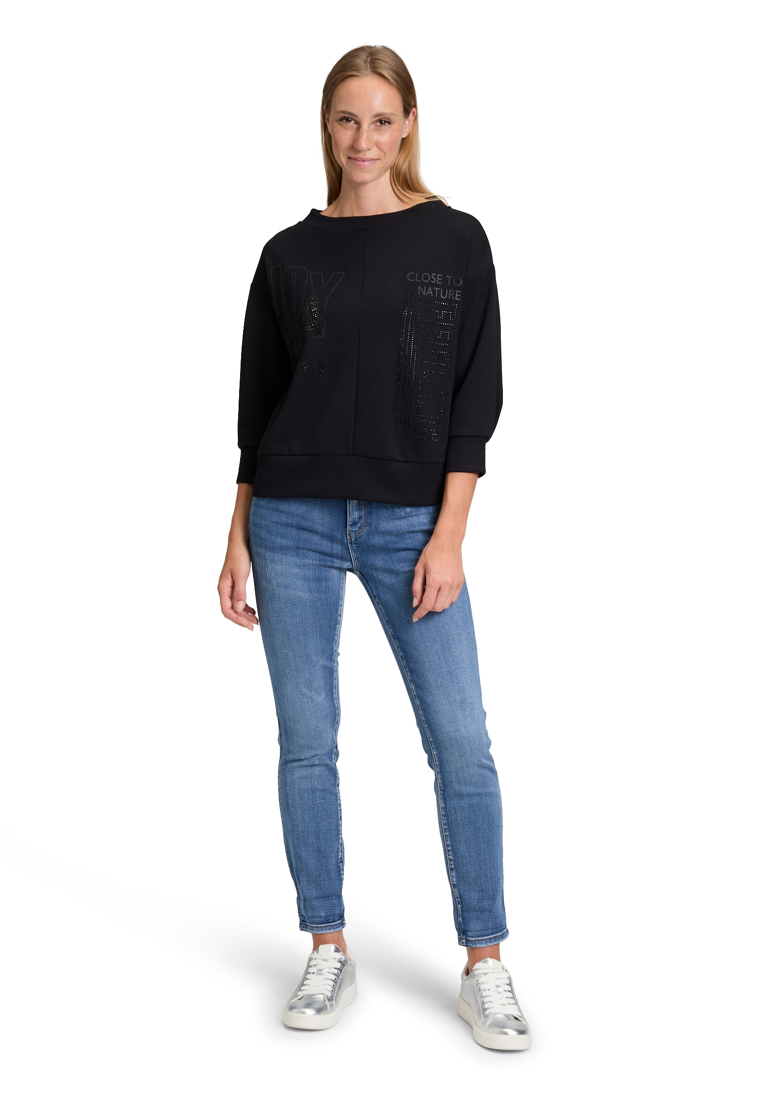 Betty Barclay Sweatshirt »Sweatshirt mit Stehkragen«