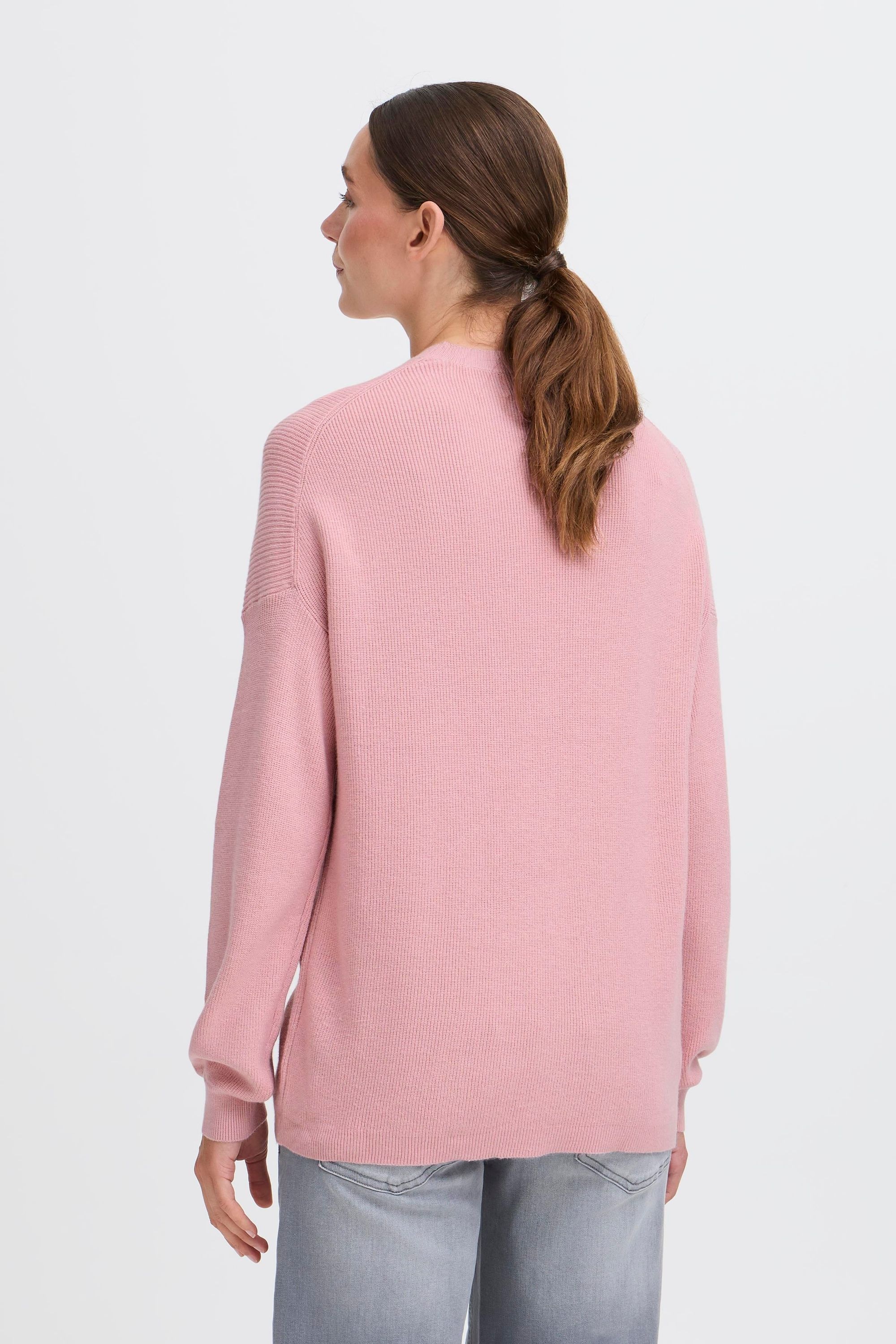 OXMO Strickfleece-Pullover »Strickpullover OXIFANSY«