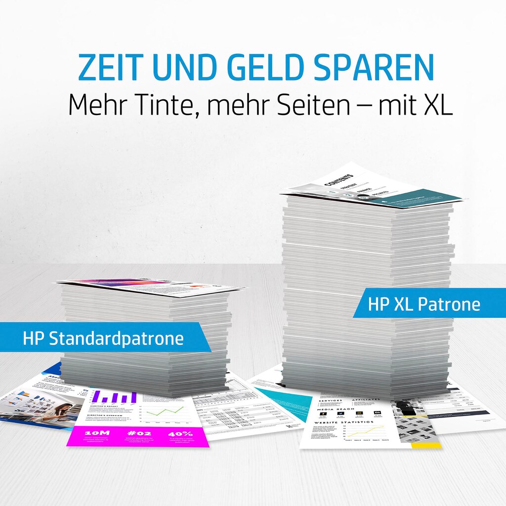 HP Tintenpatrone »302«, (Set, 2 St., Doppelpack)