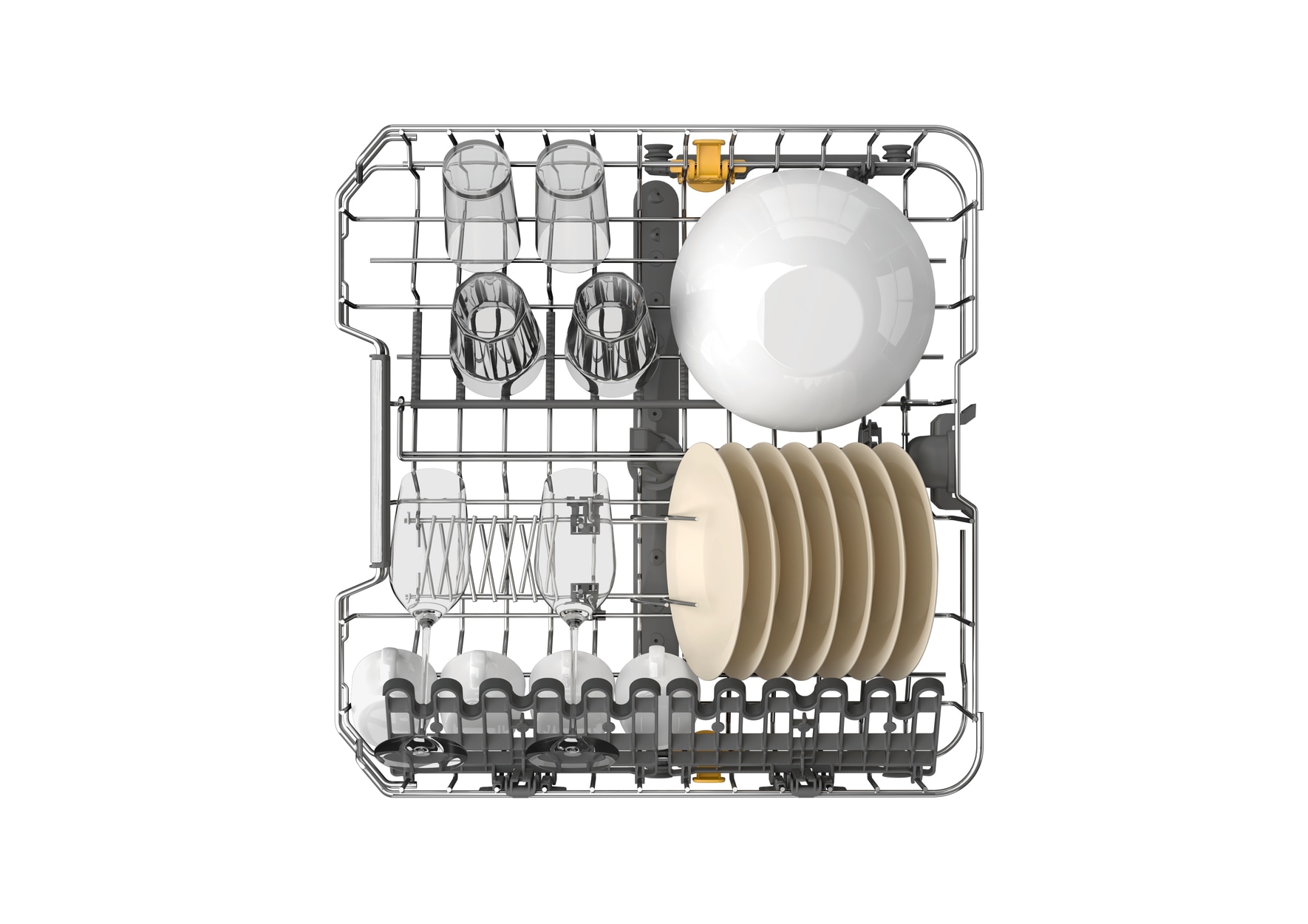 BAUKNECHT teilintegrierbarer Geschirrspüler »BKSV1 PBM« 15 tlg. Maßgedecke